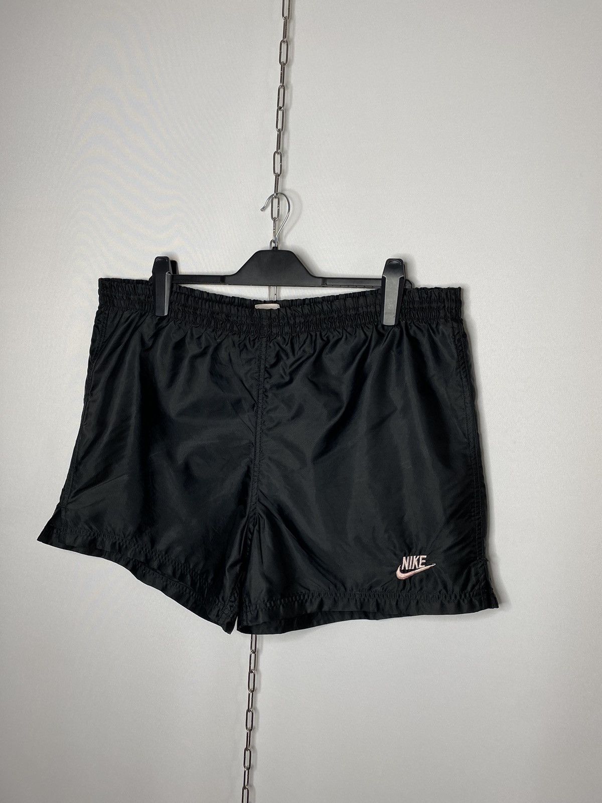 Other Vintage 80s Nike Nylon Shorts Retro Rare Y2K Drill Size US 38 / EU 54 - 4 Thumbnail
