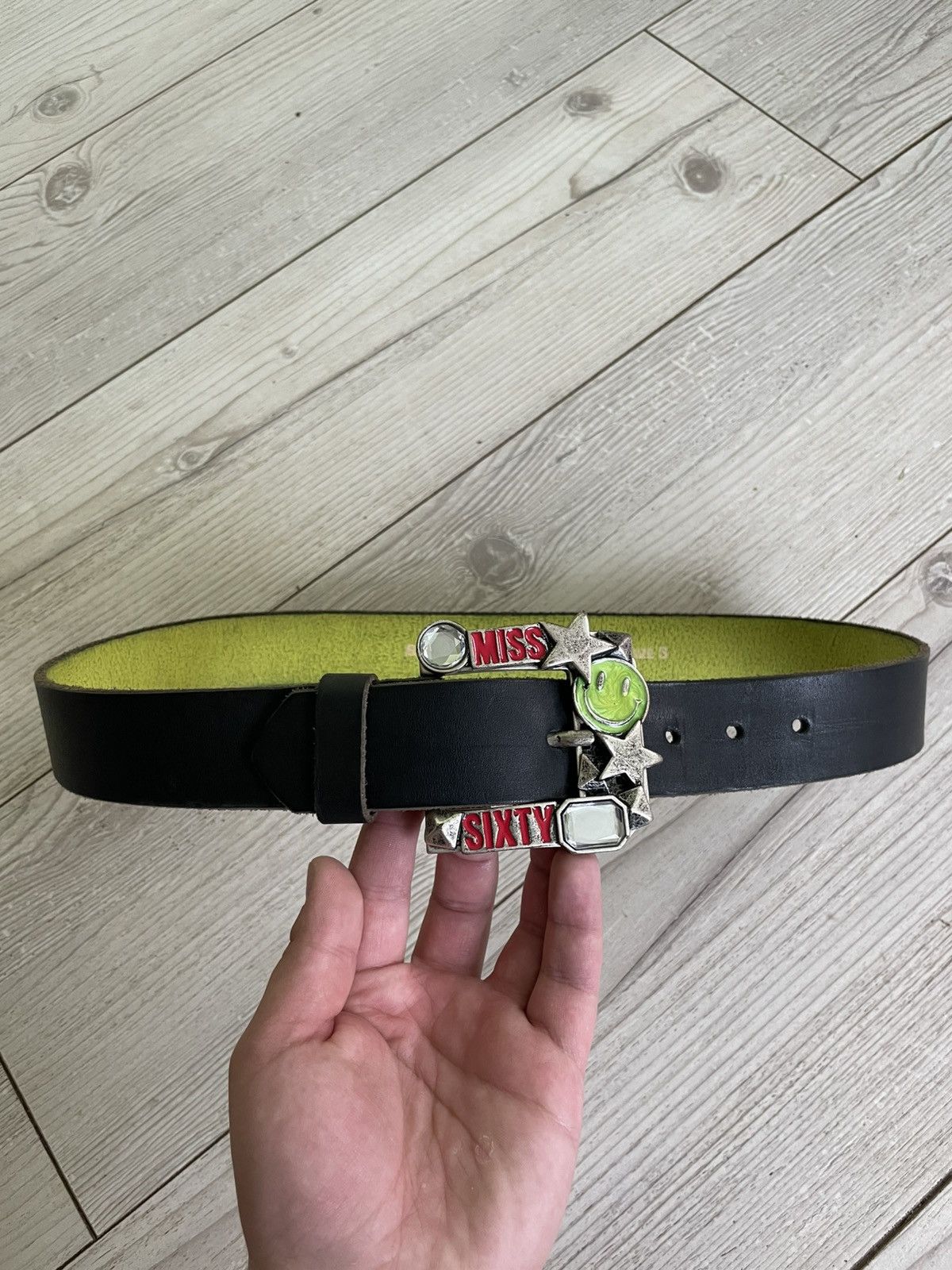 Japanese Brand × Miss Sixty Miss Sixty Vintage Y2K Super Sexy Leather Belt Size ONE SIZE - 2 Thumbnail
