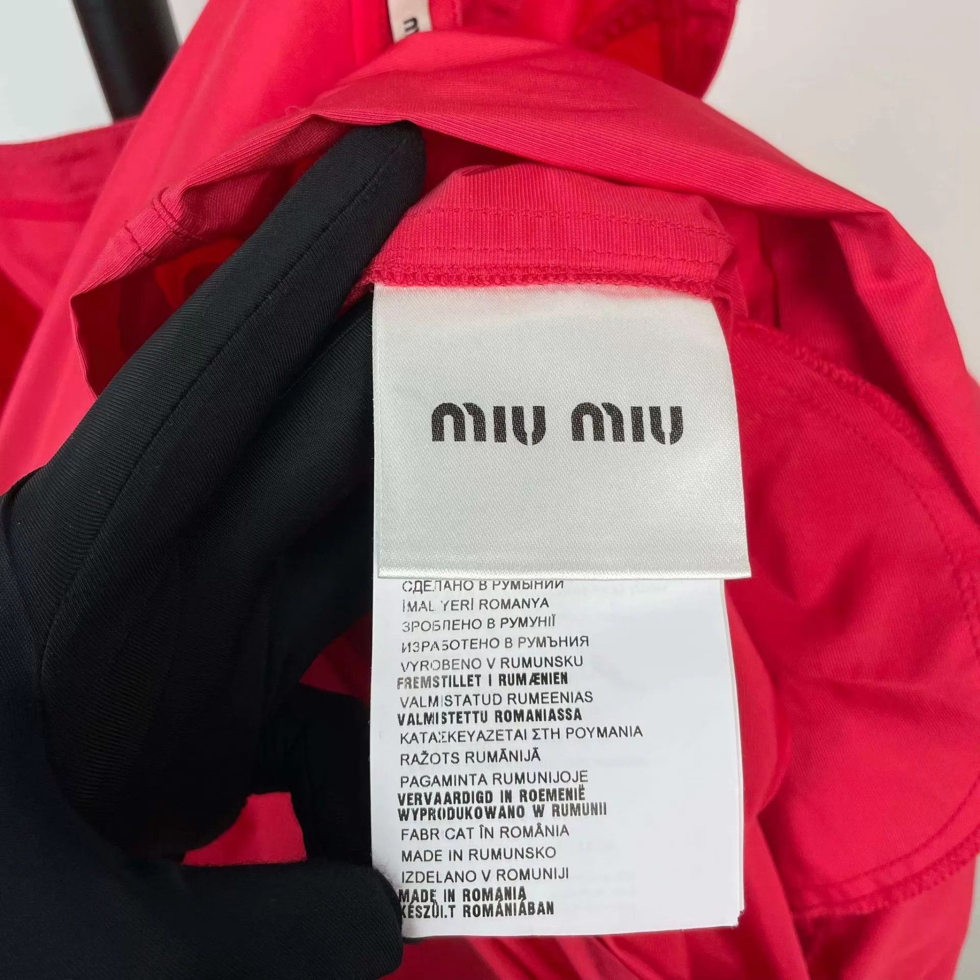 Miu Miu Miu Miu women's red dress 40 Size S / US 4 / IT 40 - 4 Thumbnail