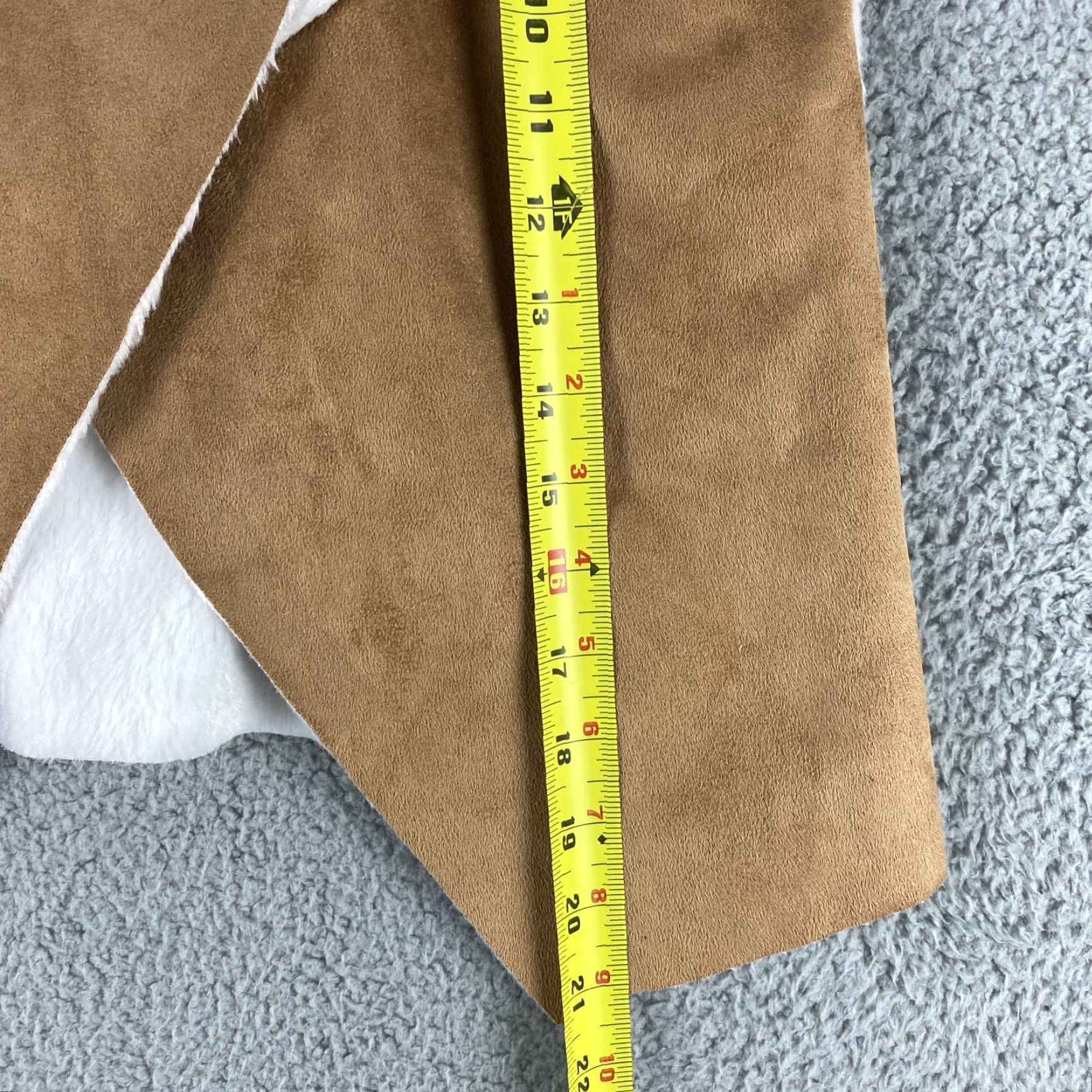 Camel VINTAGE Satin Flowers Leather Suede Vest Womens Size 12 Brown Camel Open Casual 90s Womens Size XL / US 12-14 / IT 48-50 - 6 Thumbnail