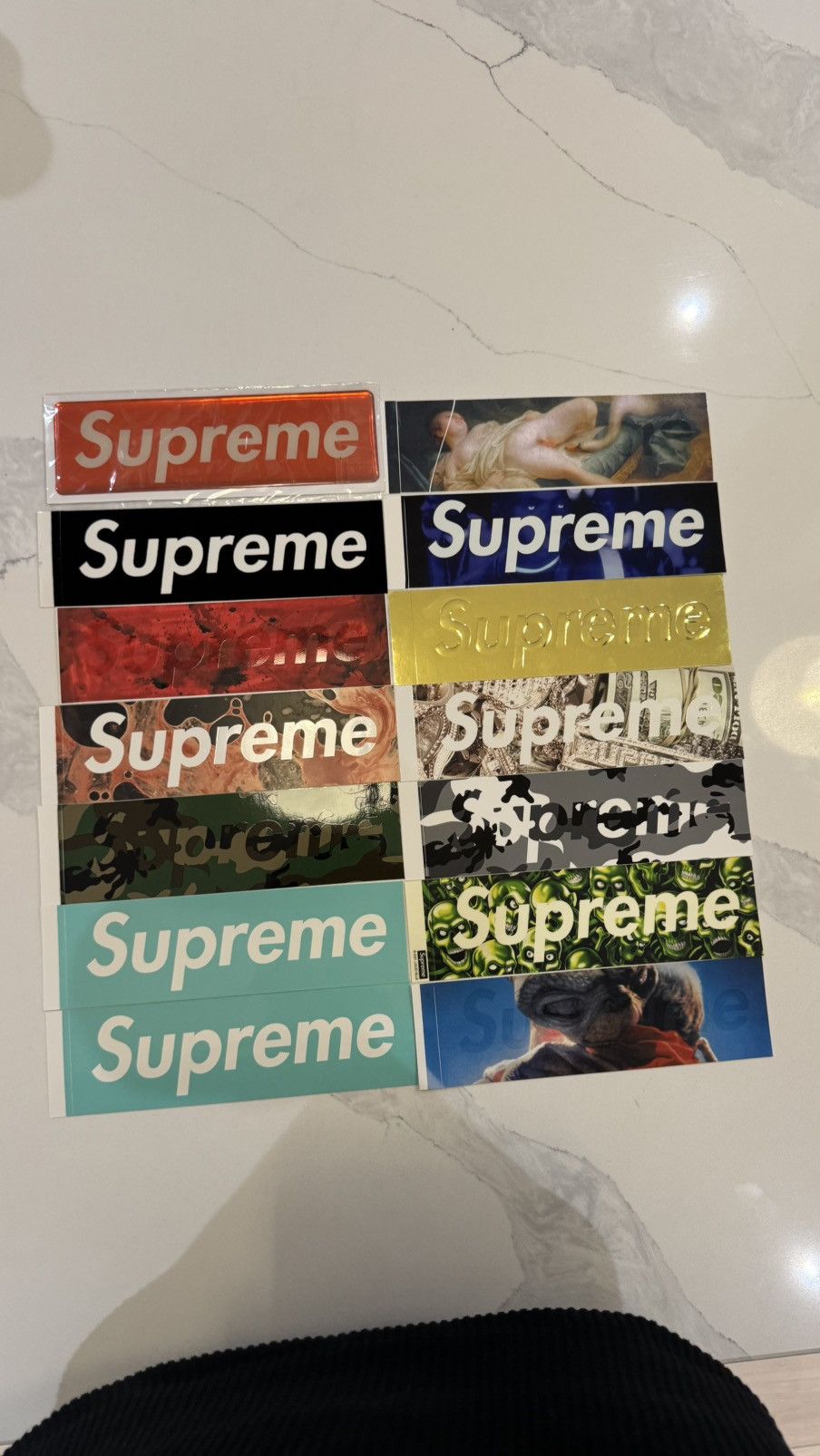 Supreme Supreme Box Logo Sticker Lot collection Size ONE SIZE - 5 Thumbnail