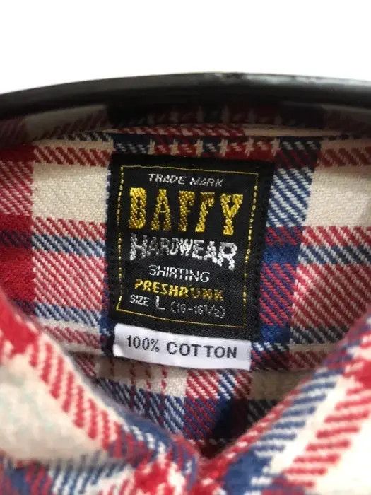 Vintage Vintage Baffy Plaid Tartan Flannel Shirt 👕 Size US L / EU 52-54 / 3 - 3 Thumbnail