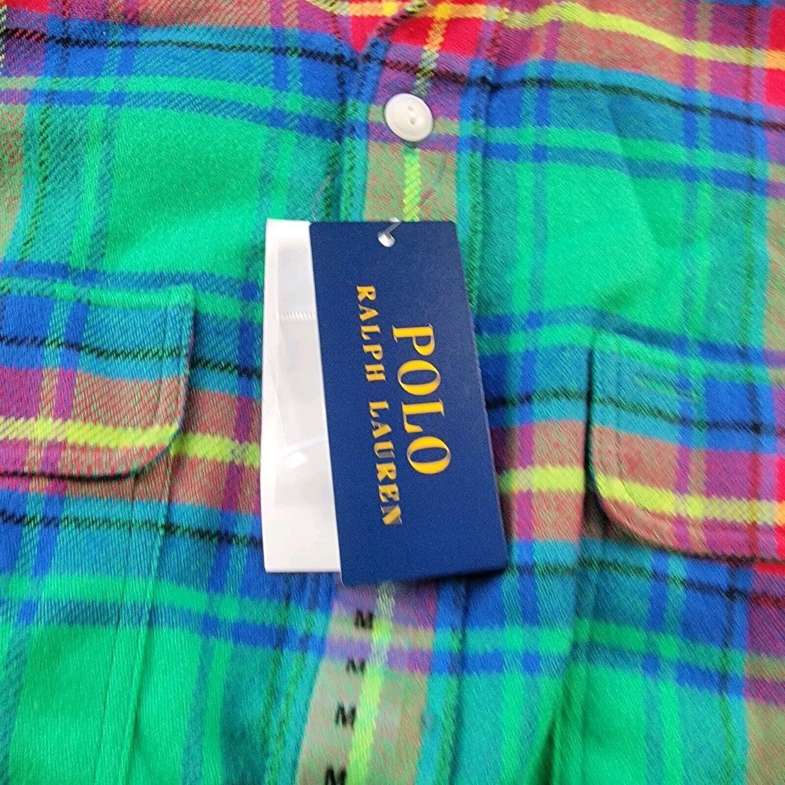 Polo Ralph Lauren Polo Ralph Lauren Classic Fit Plaid Flannel Button Up Shirt Size US M / EU 48-50 / 2 - 5 Thumbnail