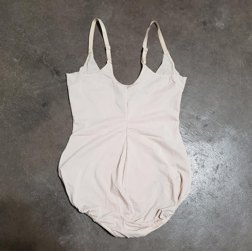 Designer Beige Shapewear Maidenform Bodysuit Lingerie Size ONE SIZE - 2 Thumbnail