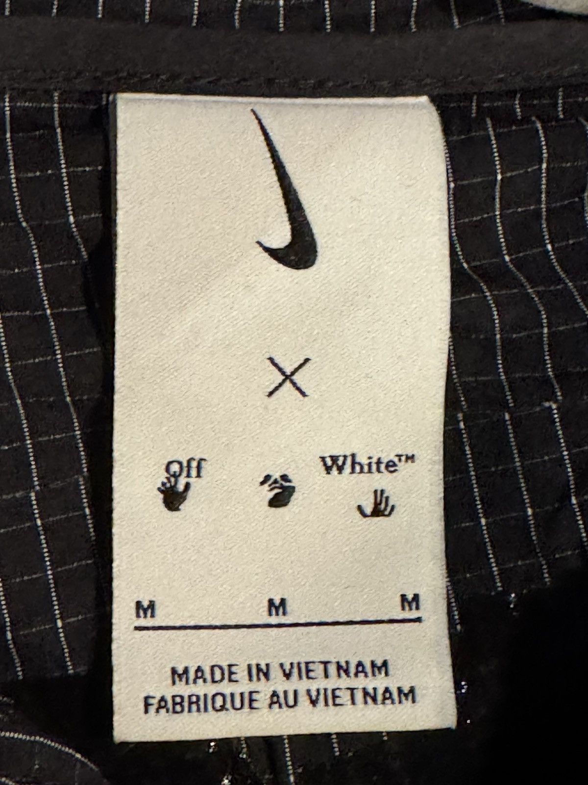 Nike × Off-White Off White-Nike black anorak coat Size US M / EU 48-50 / 2 - 8 Thumbnail