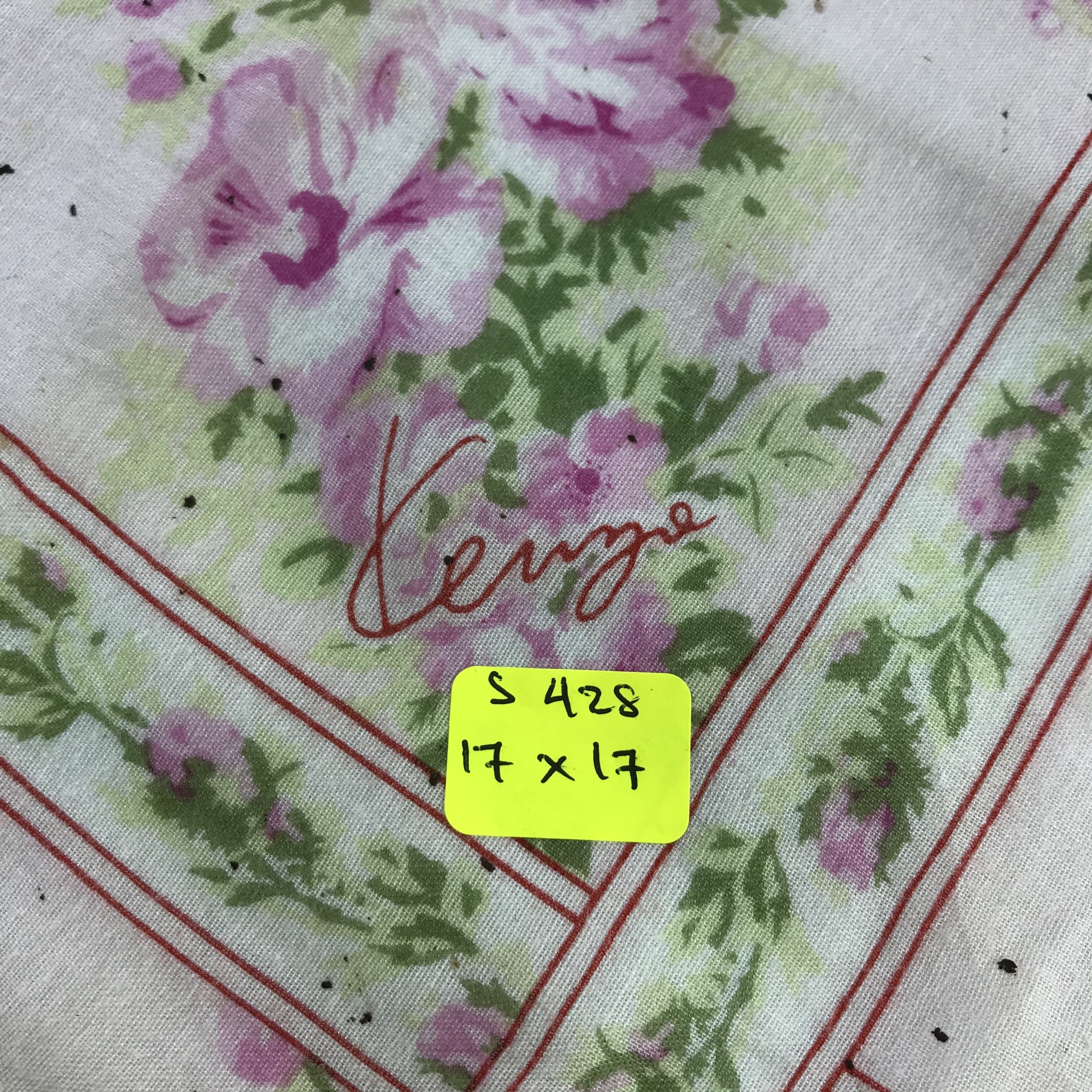 Kenzo × Vintage Kenzo Bandana / Handkerchief / Neckerchief - S428 Size ONE SIZE - 5 Thumbnail