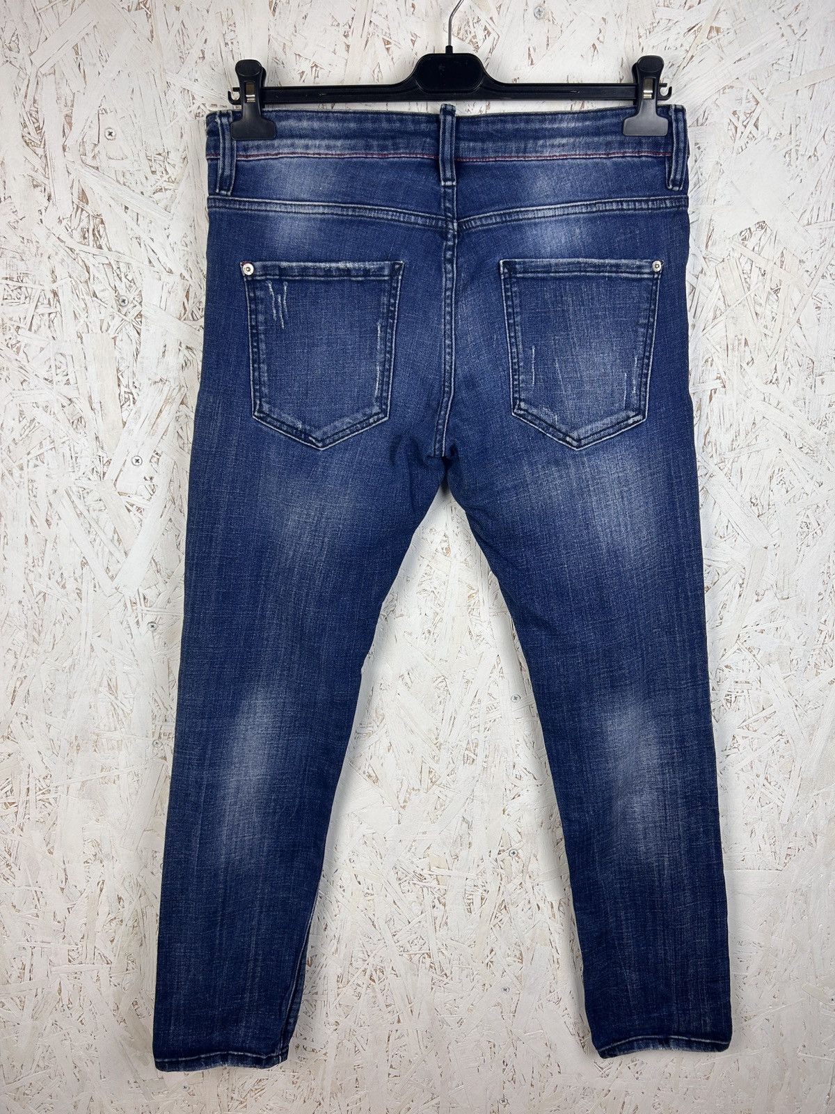 Dsquared2 Dsquared2 Avant Garde Skinny Dan Denim Jeans Size 50 Size US 34 / EU 50 - 8 Thumbnail