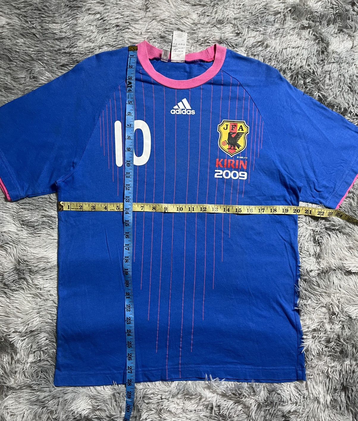 Adidas Vintage adidas JFA t shirt Size US M / EU 48-50 / 2 - 8 Thumbnail