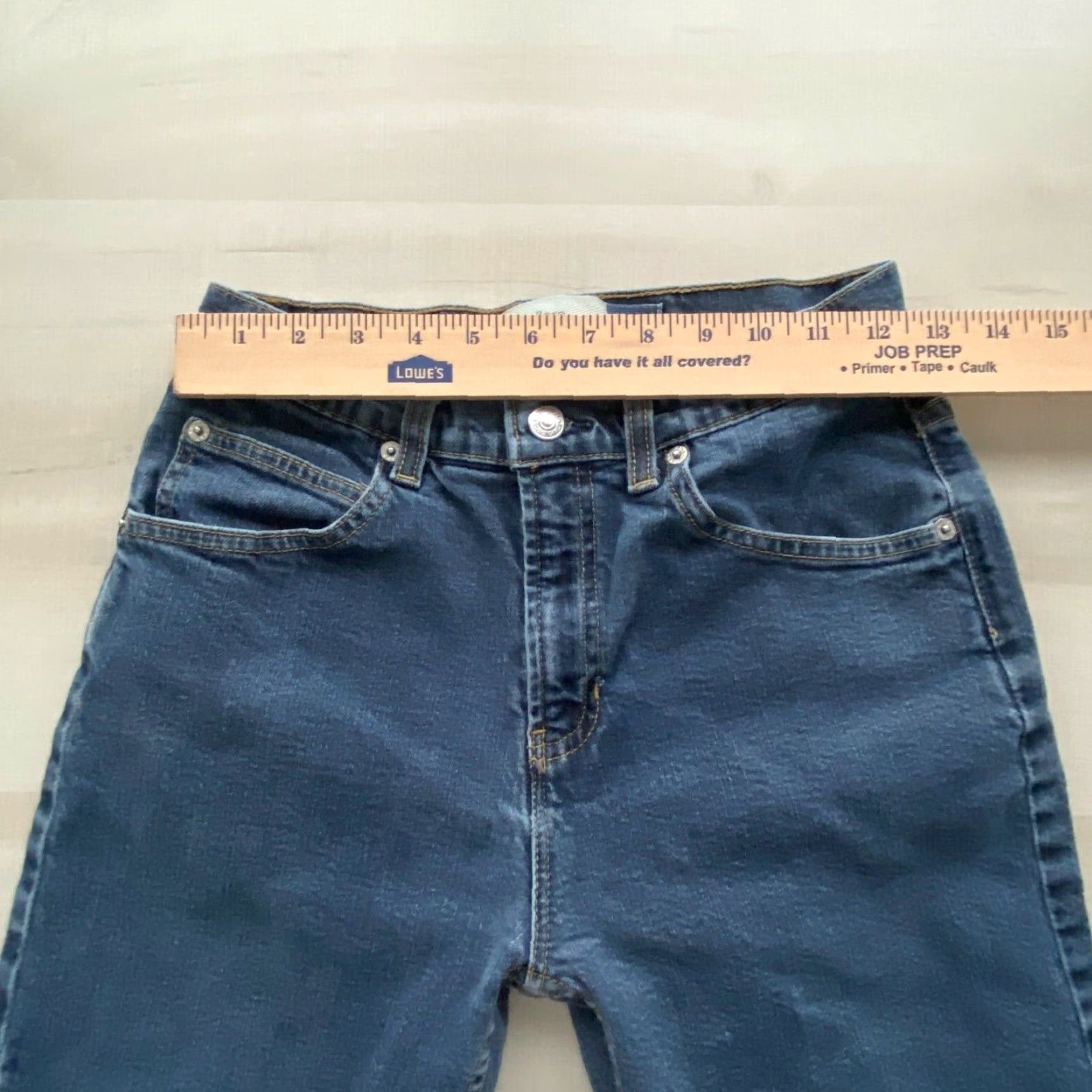 Gap GAP Womens Flare Jeans 6 Long Blue Stretch Size 28" / US 6 / IT 42 - 7 Thumbnail