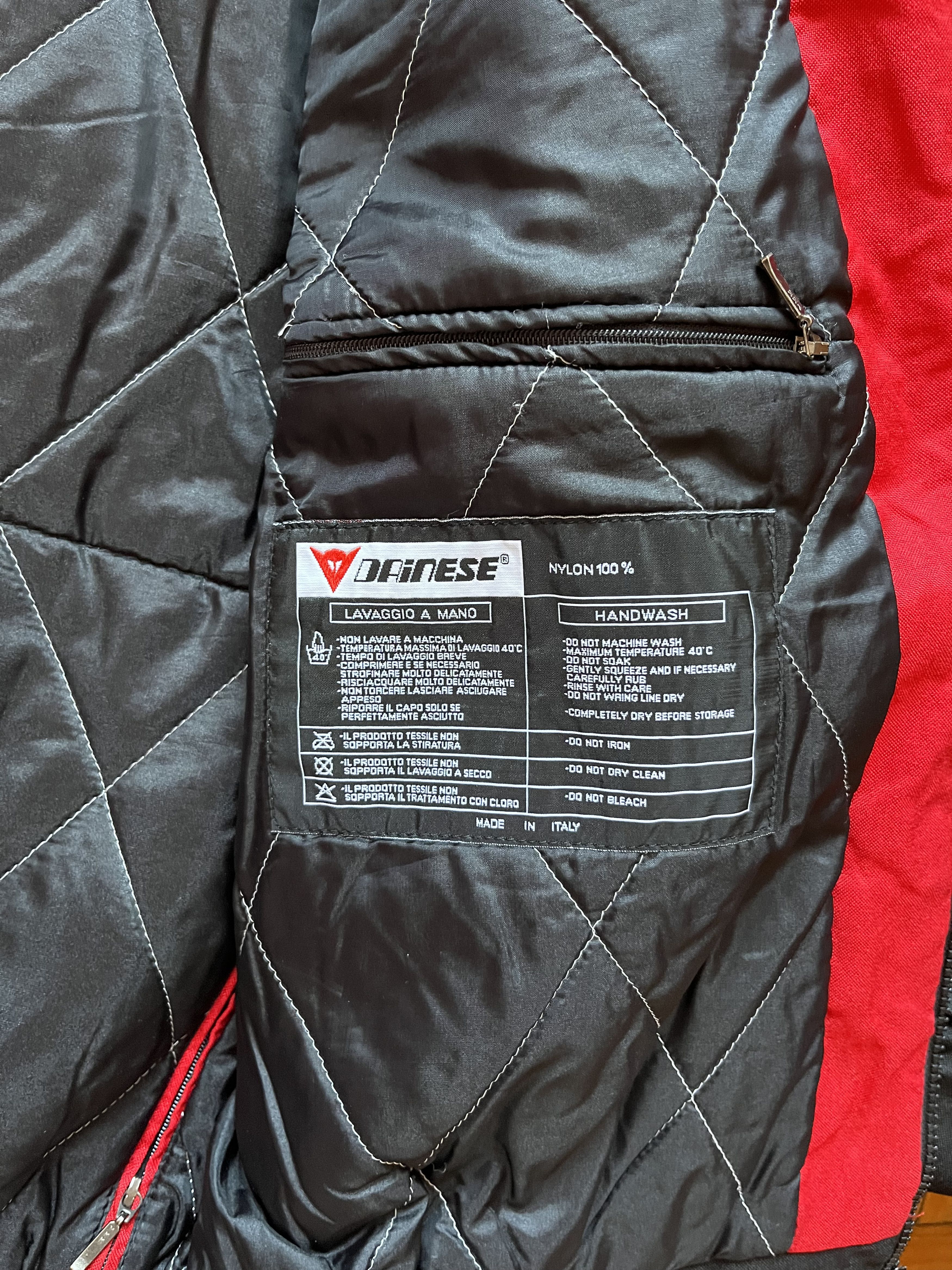 Dainese Vintage Dainese 2 in 1 Motorcycle Racing Nylon Jacket Vest Size US L / EU 52-54 / 3 - 6 Thumbnail