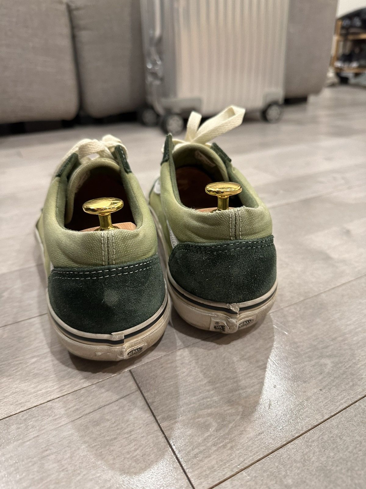 JJJJound × Vans JJJJOUND x VANS Old school Green 2017 Size US 9.5 / EU 42-43 - 4 Thumbnail