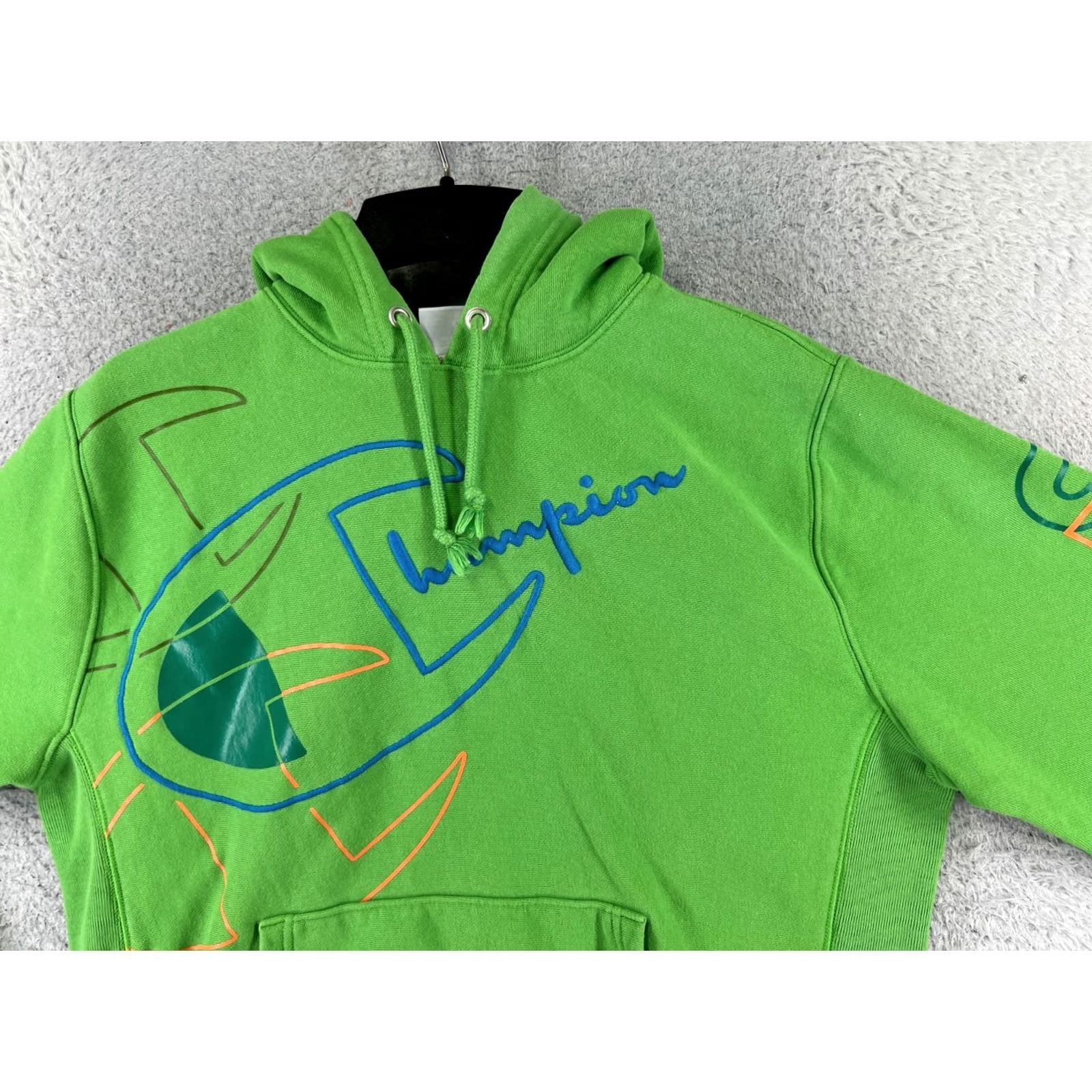 Champion Champion Hoodie Adult Medium Green Reverse Weave Sweatshirt Men Size US M / EU 48-50 / 2 - 4 Thumbnail
