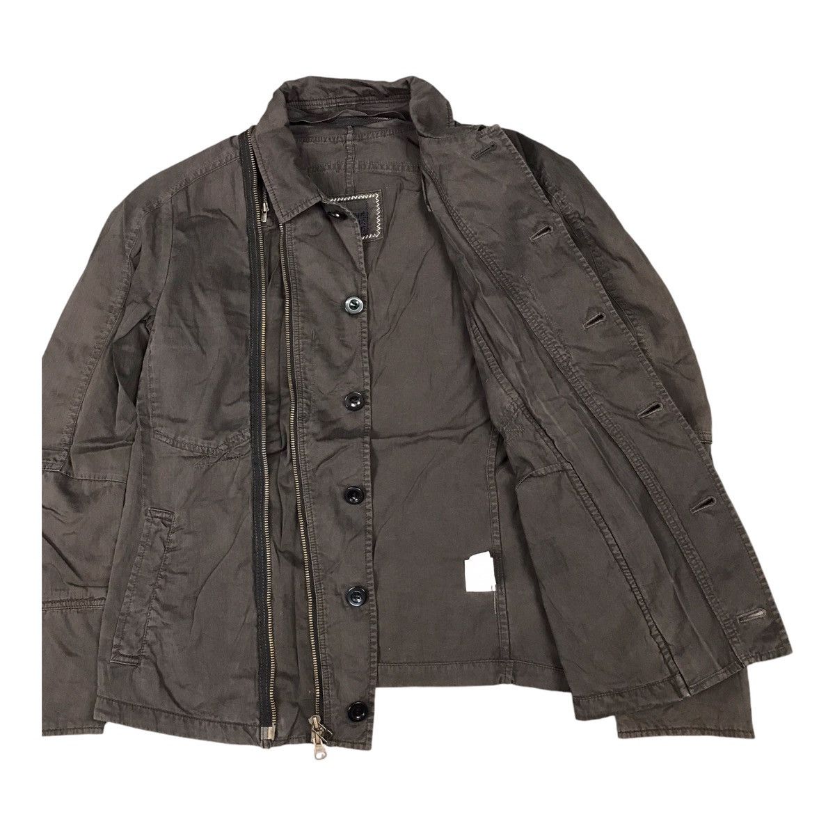 Marithe + Francois Girbaud Marithe Francois girbaud Double Zipped Jacket Size US M / EU 48-50 / 2 - 2 Thumbnail
