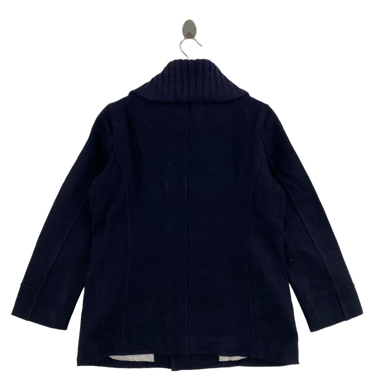 Other FABRIQUE By R EYES Navy Wool Heavy Coat Size US S / EU 44-46 / 1 - 2 Thumbnail