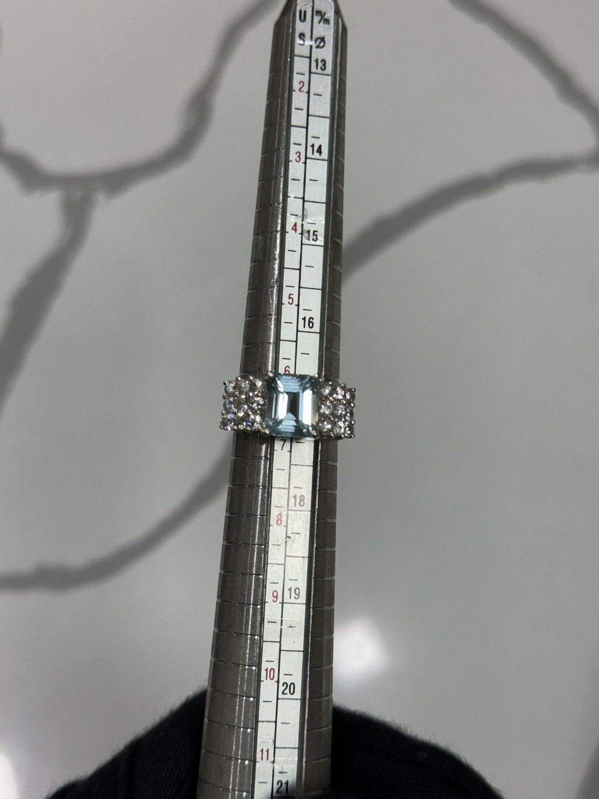 Jewelry Fessenden & Co. silver ring with aquamarine & topaz gems Size ONE SIZE - 16 Thumbnail