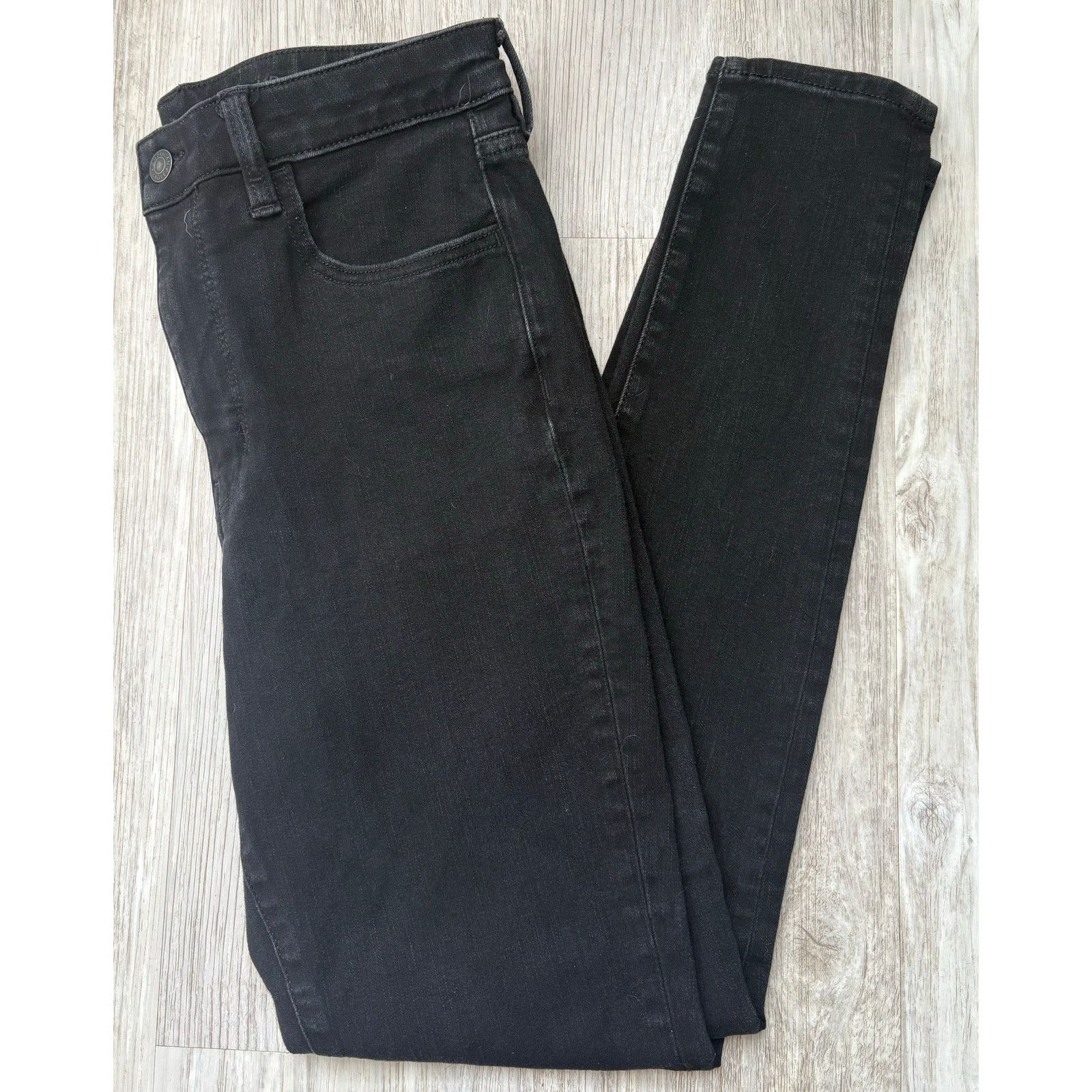 American Eagle Outfitters American Eagle | Super Hi-Rise Jeggings Skinny Jeans | Small Size 30" / US 8 / IT 44 - 1 Thumbnail
