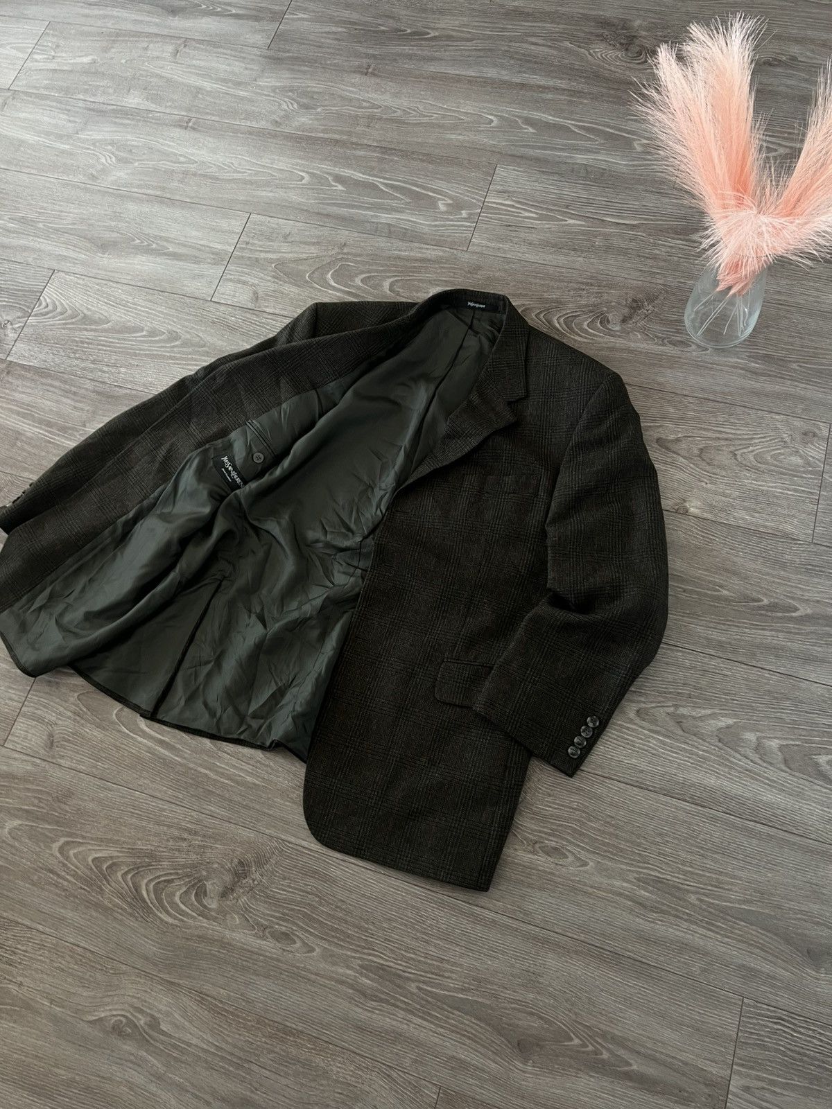 Vintage × Yves Saint Laurent ‼️Vintage YSL YvesSaintLaurent Wool/Cashmere Luxury Blazer‼️ Size 46R - 6 Thumbnail