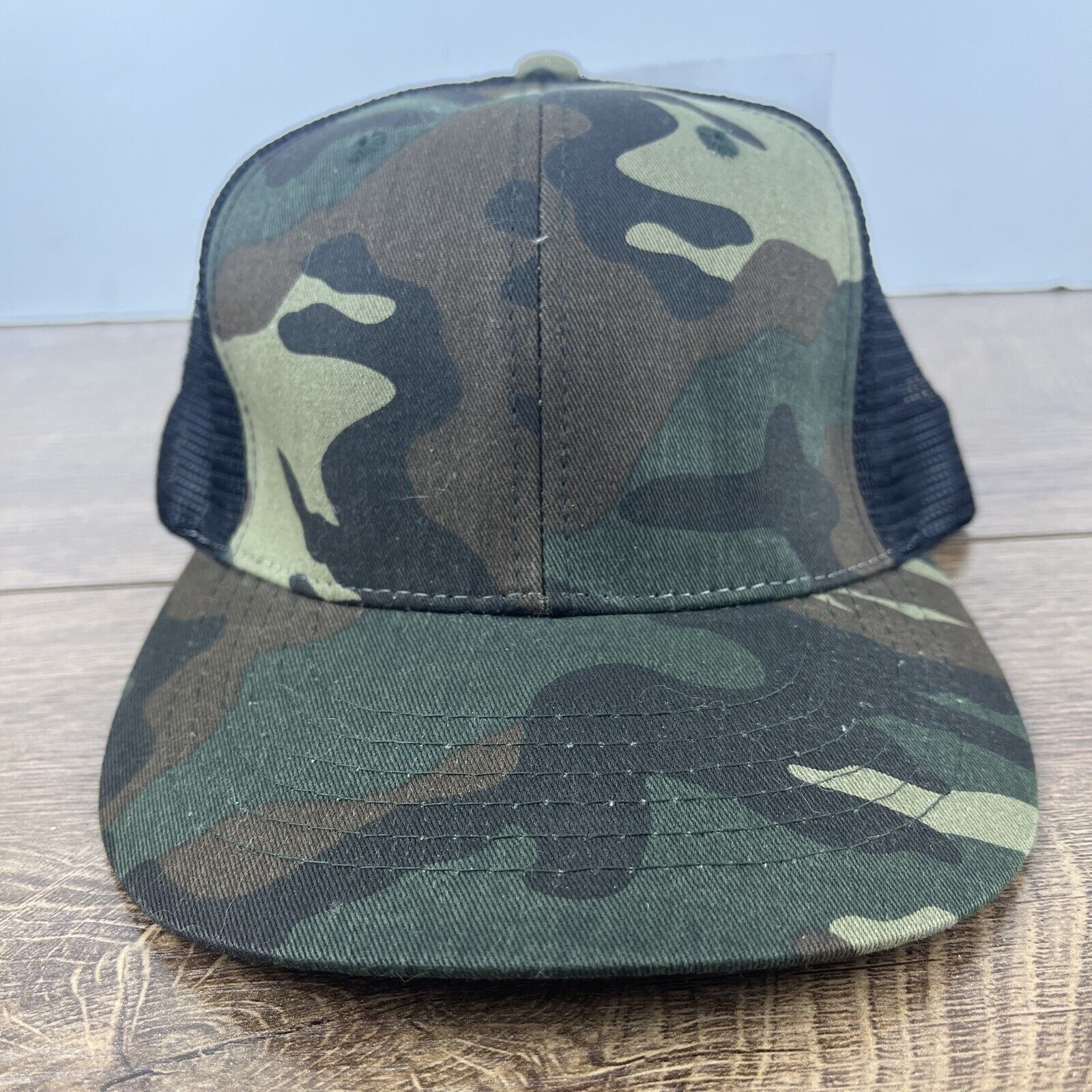 Other Army Camo Hat Green Camo Hat Adjustable Adult Size Hat Camo Size ONE SIZE - 1 Thumbnail