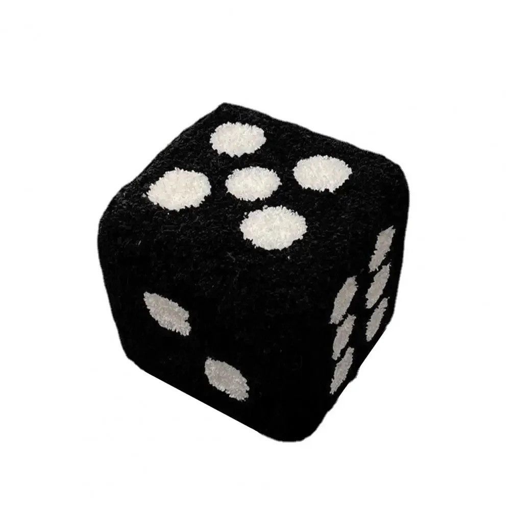 Vintage Soft Dices Stool Cubic Mobile Furniture Change Shoe Stool Size ONE SIZE - 2 Thumbnail