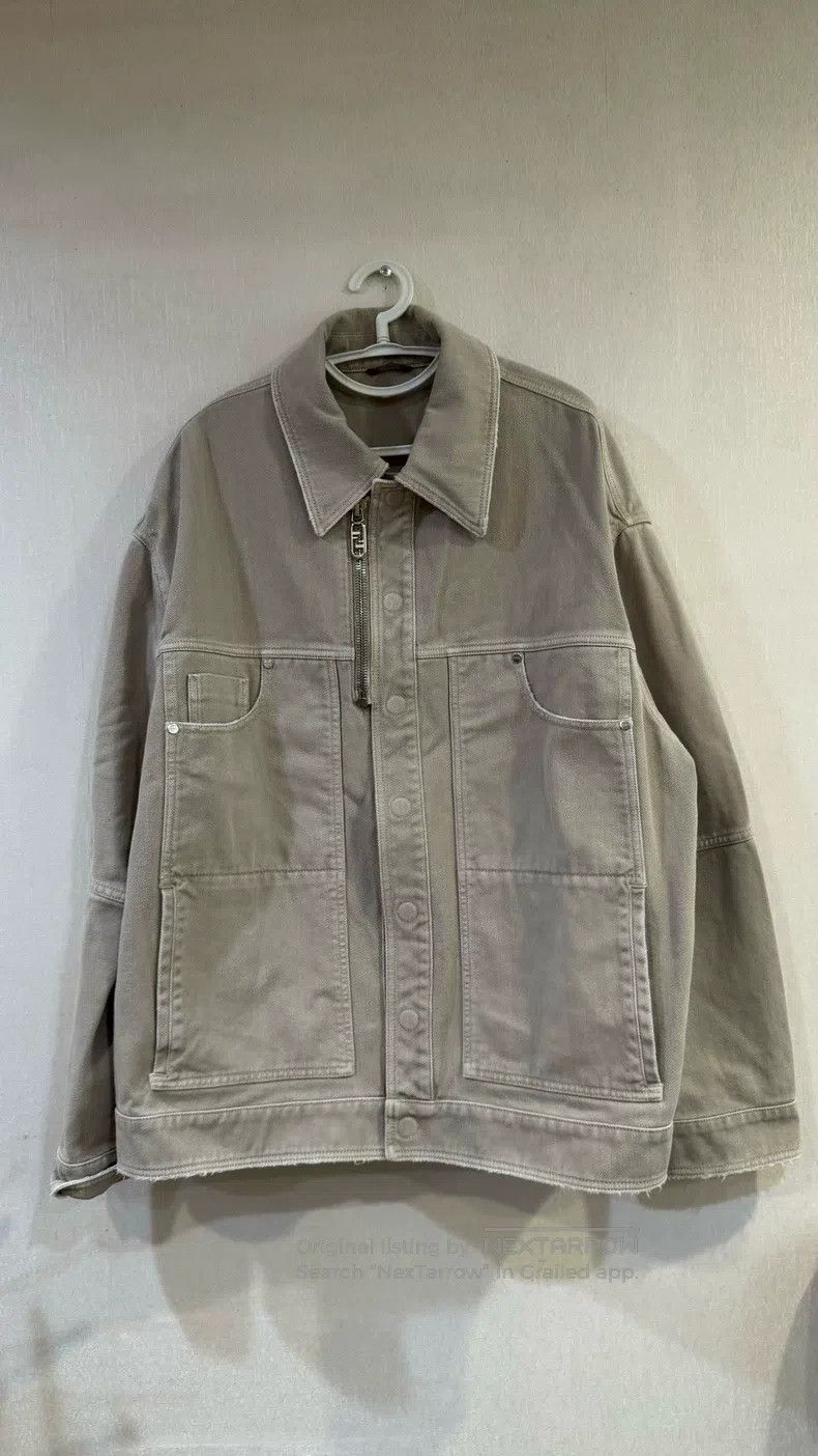 Fendi Fendi Casual Solid Color Jacket Blazer - Light Brown Size US M / EU 48-50 / 2 - 1 Thumbnail
