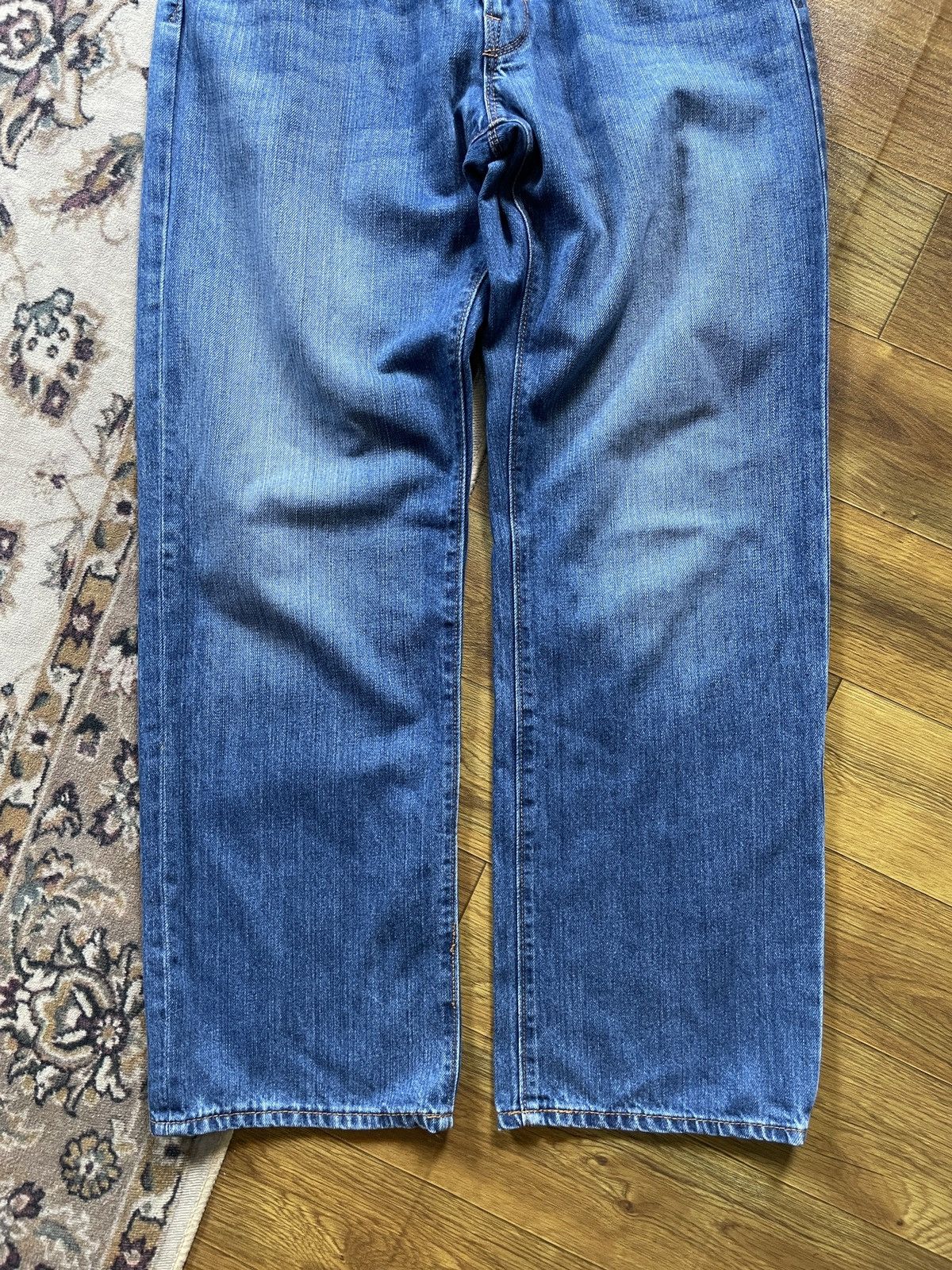 Gap Baggy Blue Jeans Gap Size US 33 - 4 Thumbnail
