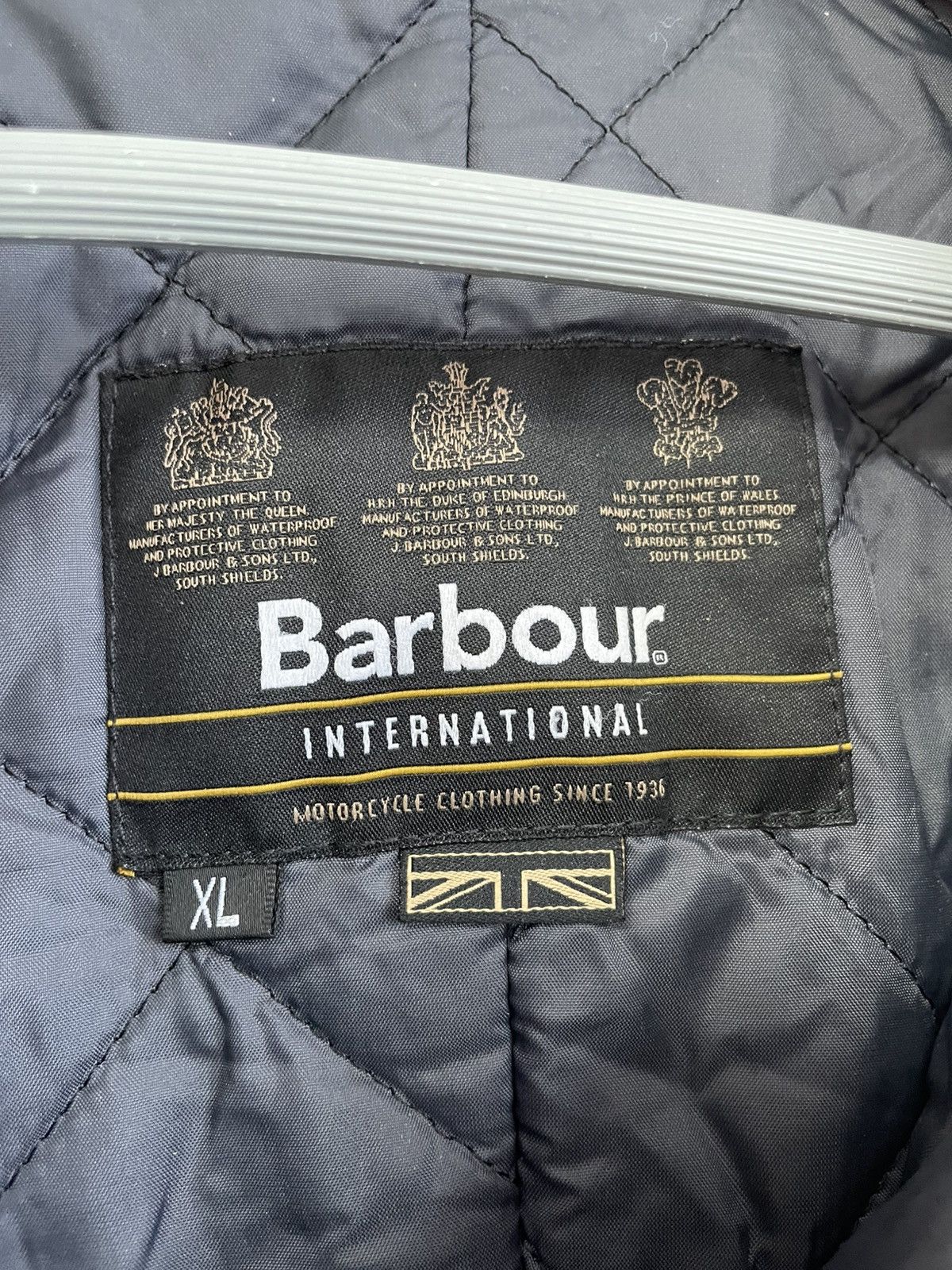 Barbour Barbour International Blue Duke Wax Jacket Size US XL / EU 56 / 4 - 11 Thumbnail