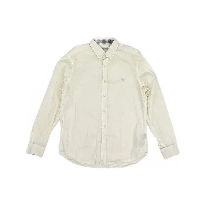 Burberry Burberry Simple Long Sleeve Shirt 0079 Size M / US 6-8 / IT 42-44 - 1 Thumbnail
