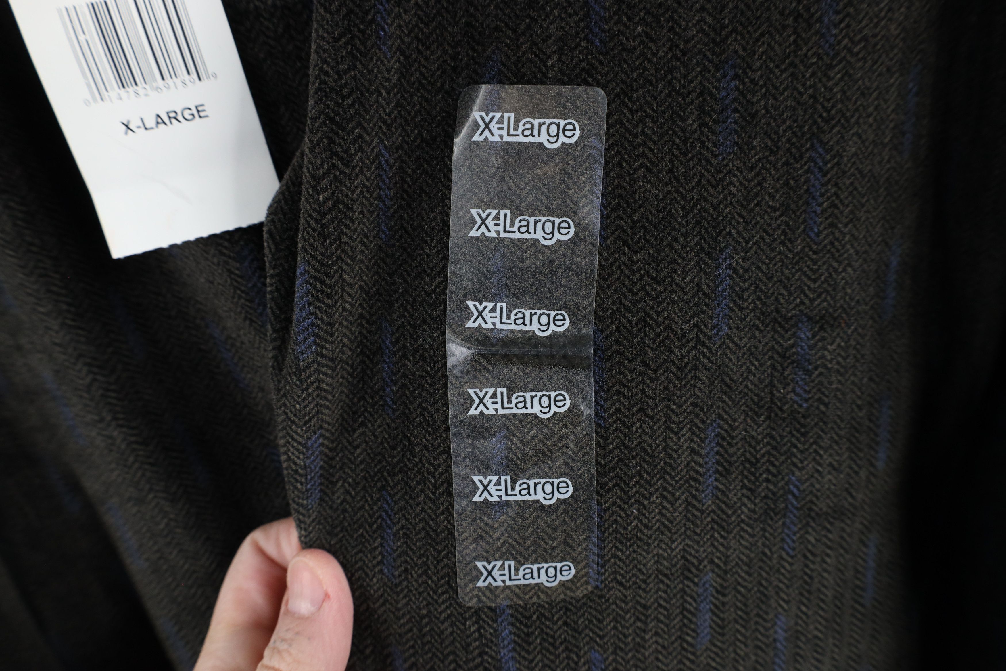 Vintage Deadstock Vintage 90s Streetwear Fleece Long Sleeve Polo Size US XL / EU 56 / 4 - 5 Thumbnail