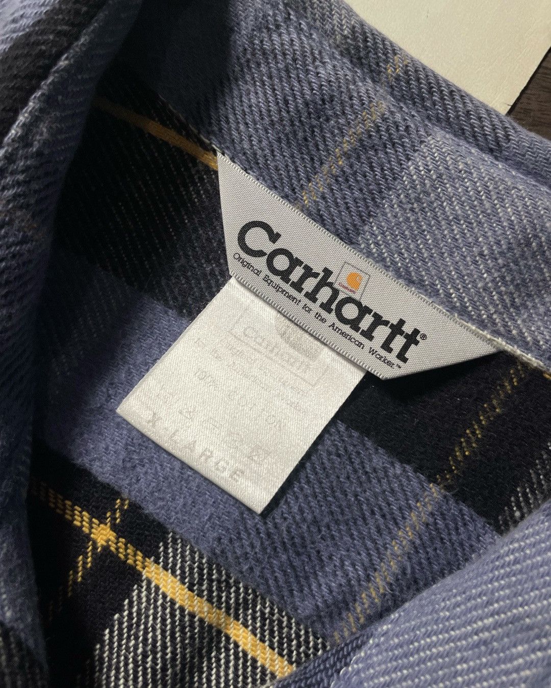 Carhartt Heavy Flannel Shirt CARHARTT Size XL fit XXL Size US XL / EU 56 / 4 - 6 Thumbnail
