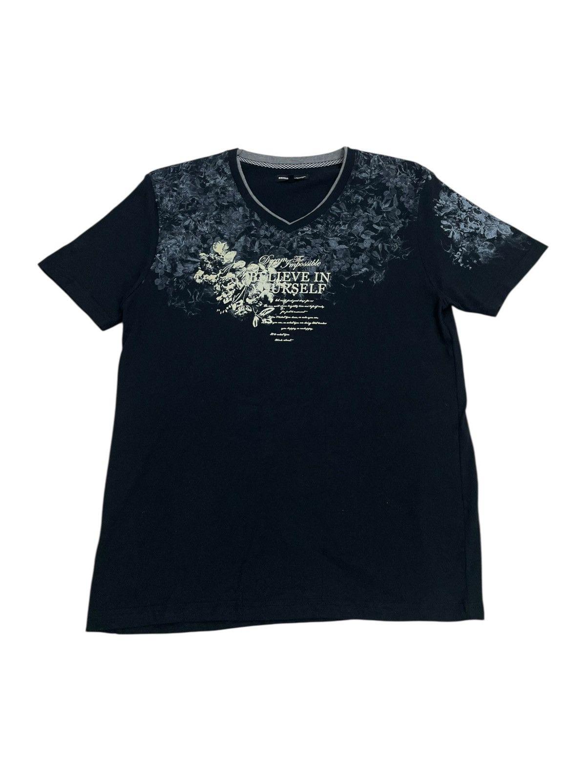 semanticdesign V Neck Semantic Smoke Poem Religion Art Y2K Style Size US L / EU 52-54 / 3 - 1 Thumbnail