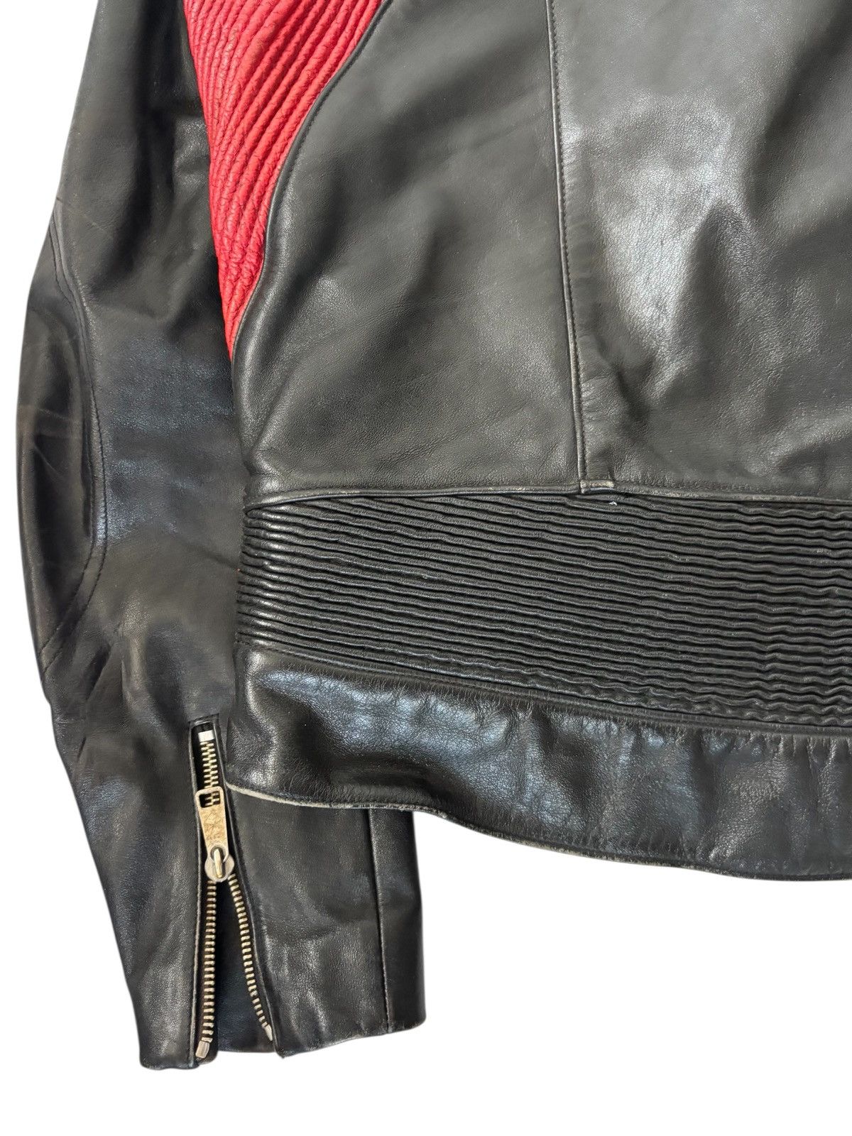 Vintage Vintage Roots Flame Buster Racing leather jacket Size US XL / EU 56 / 4 - 7 Thumbnail