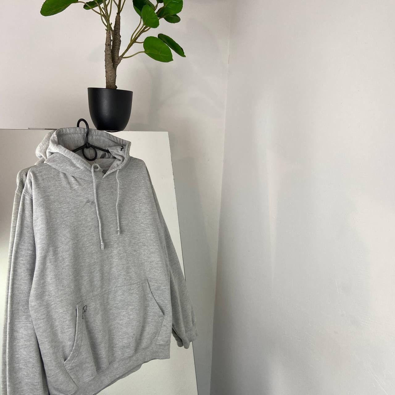 Vintage Skate Hoodie Vintage Fuck Embroindered Logo Grey Oversized Size US M / EU 48-50 / 2 - 1 Thumbnail