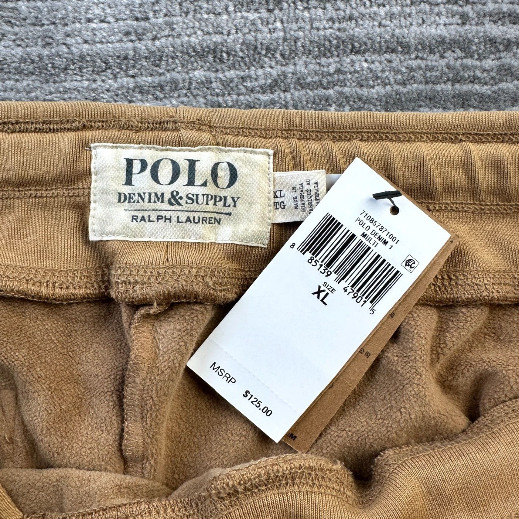 Polo Ralph Lauren Denim & Supply Polo Ralph Lauren Pants Mens Extra Large Brown Camouflage Joggers Size US XL / EU 56 / 4 - 5 Thumbnail