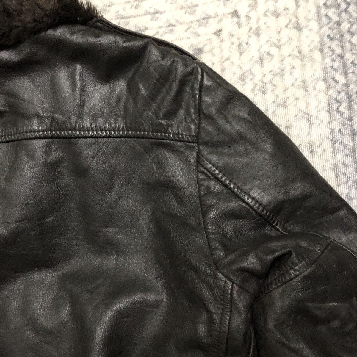 Cooper × Vintage Rare Distressed Vintage Cooper Sportswear Leather Jacket Size US M / EU 48-50 / 2 - 13 Thumbnail