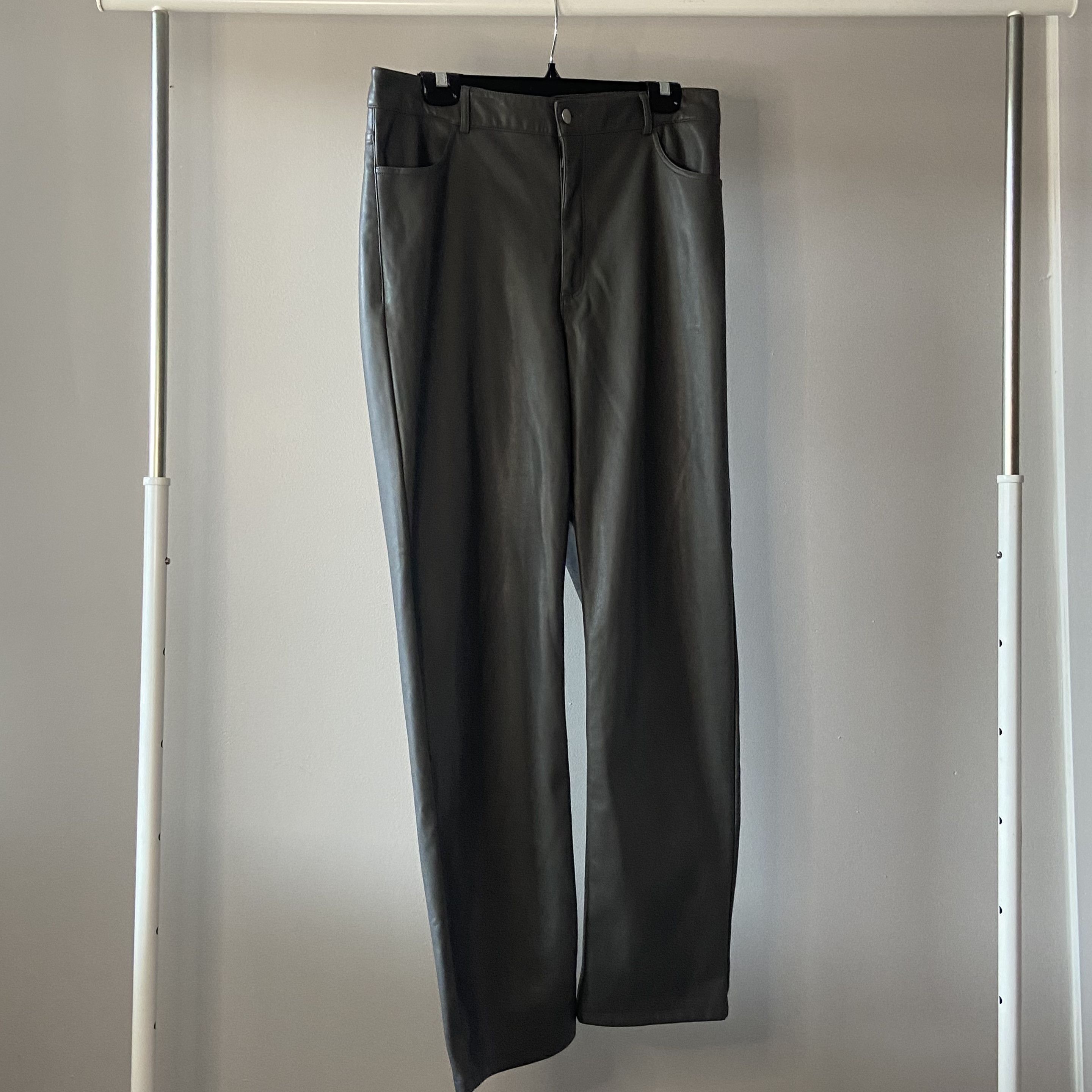 Garage DYNAMITE FAUX LEATHER PANTS Size 36" / US 14 / IT 50 - 1 Thumbnail