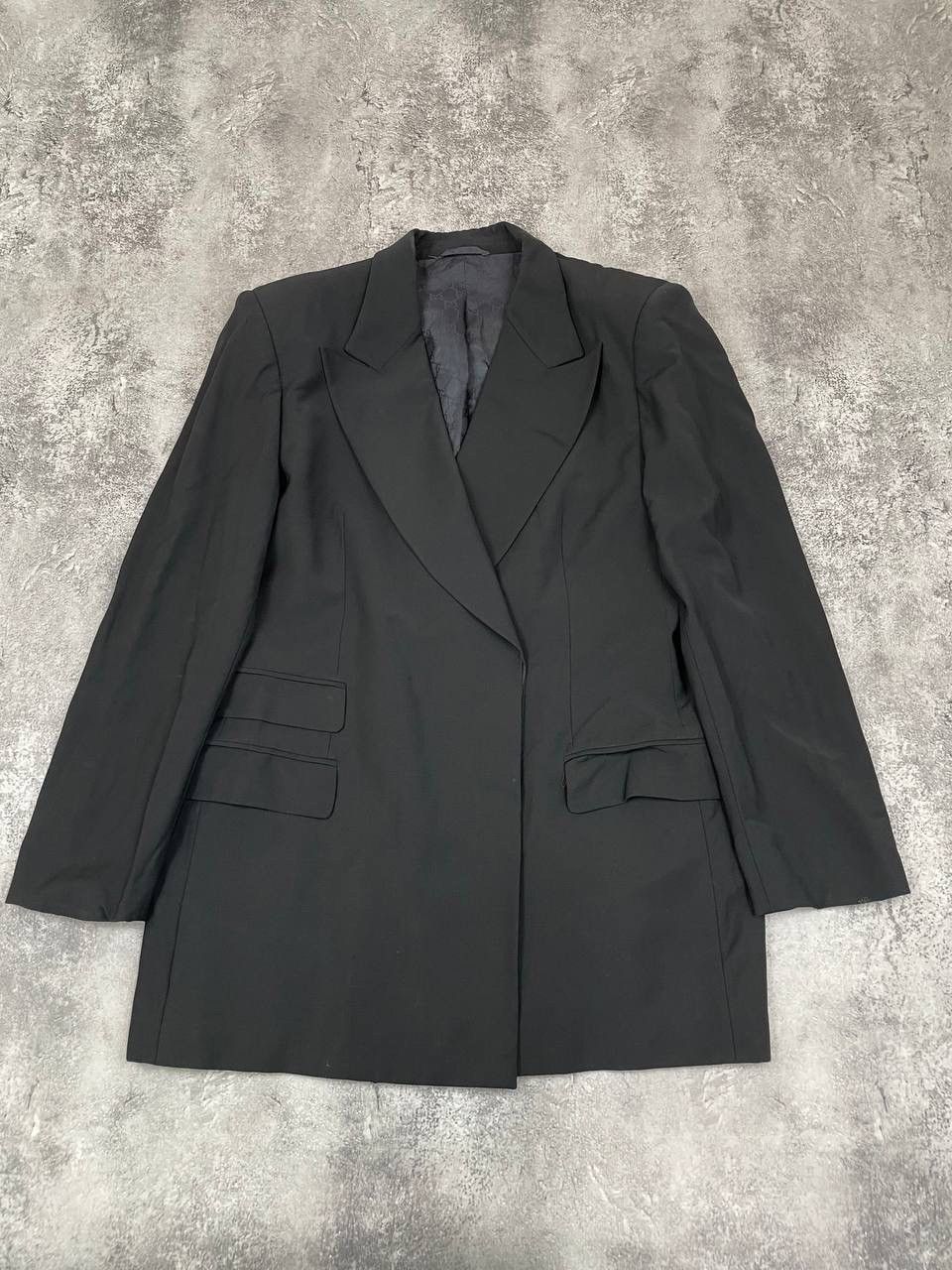 Gucci Gucci Mens Vintage Blazer Jacket Black Size XL Size 46S - 1 Thumbnail