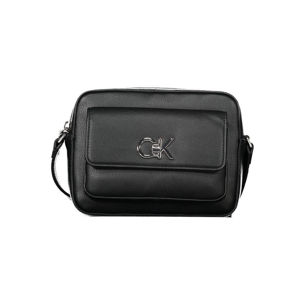 Calvin Klein Black Polyethylene Women's Handbag Size ONE SIZE - 1 Thumbnail