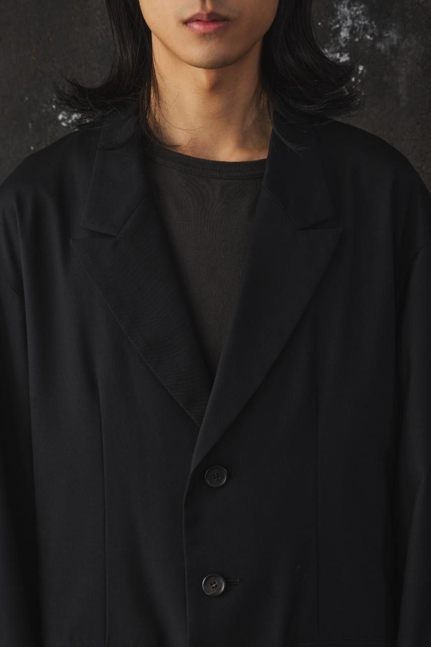 Yohji Yamamoto S'YTE Yohji Yamamoto Wool/Polyester 3-Button Blazer Size 50R - 7 Thumbnail