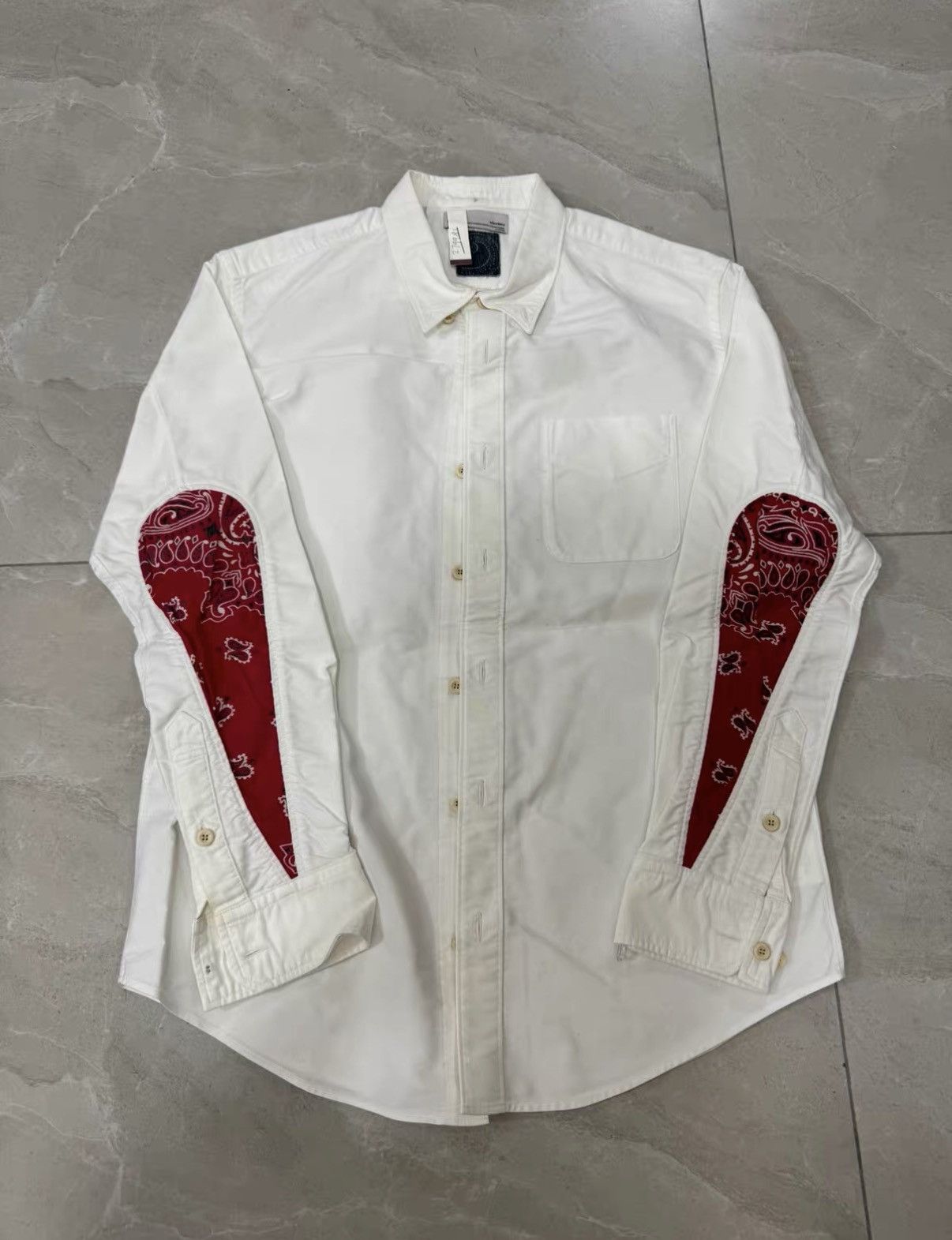 Visvim visvim Early ICT Egyptian Cotton Drop Sleeve Shirt J34 Size US XS / EU 42 / 0 - 1 Thumbnail