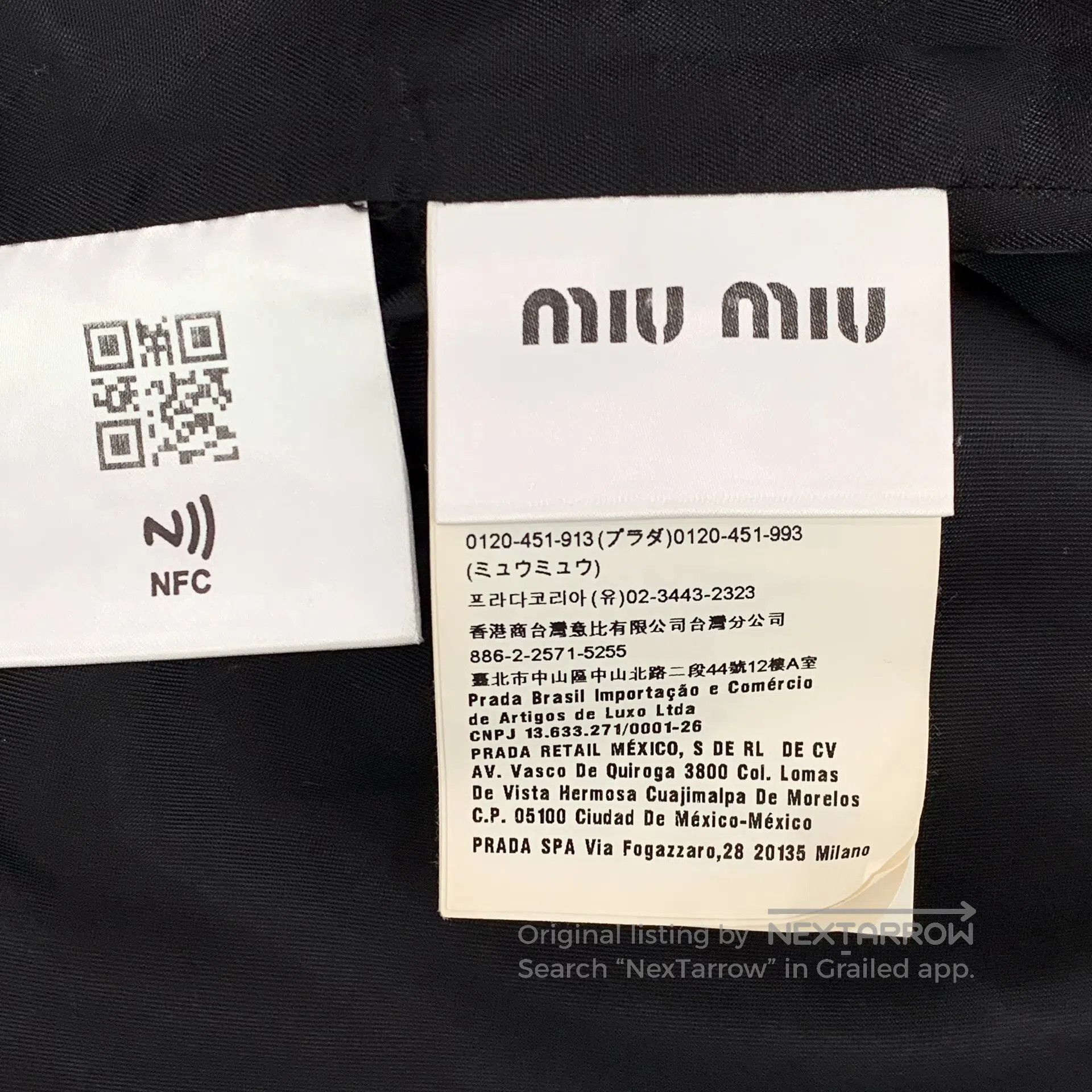 Miu Miu Miu Miu Pink Houndstooth Wool Notched Collar Single-breast Size XS / US 0-2 / IT 36-38 - 7 Thumbnail
