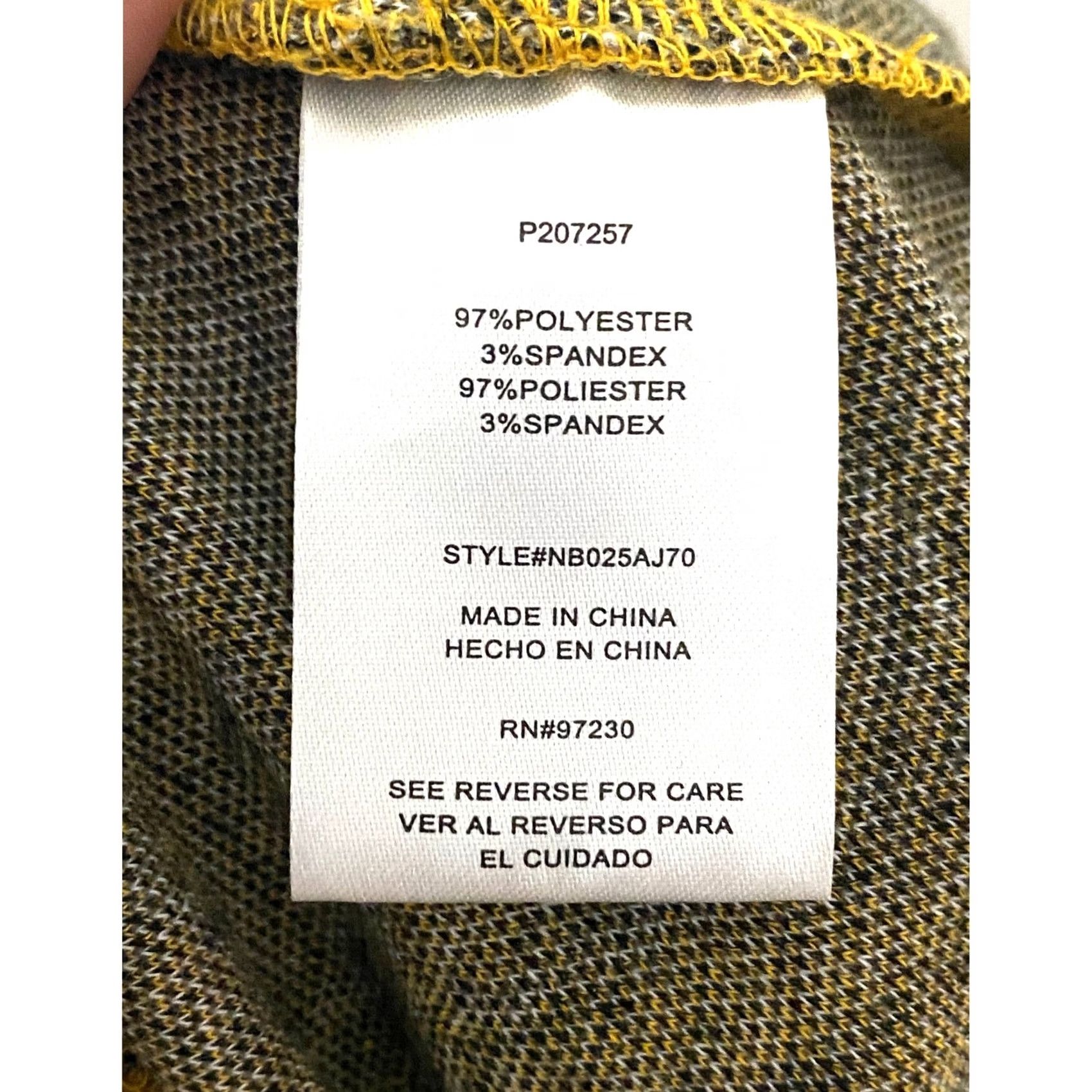 Vintage Madden NYC Side Lace Yellow Plaid Mini Skirt S School Girl Preppy Y2K Academia Skirt Women Junior S Yellow Plaid Mini Skirt Girls/Women Size 28" / US 6 / IT 42 - 7 Thumbnail
