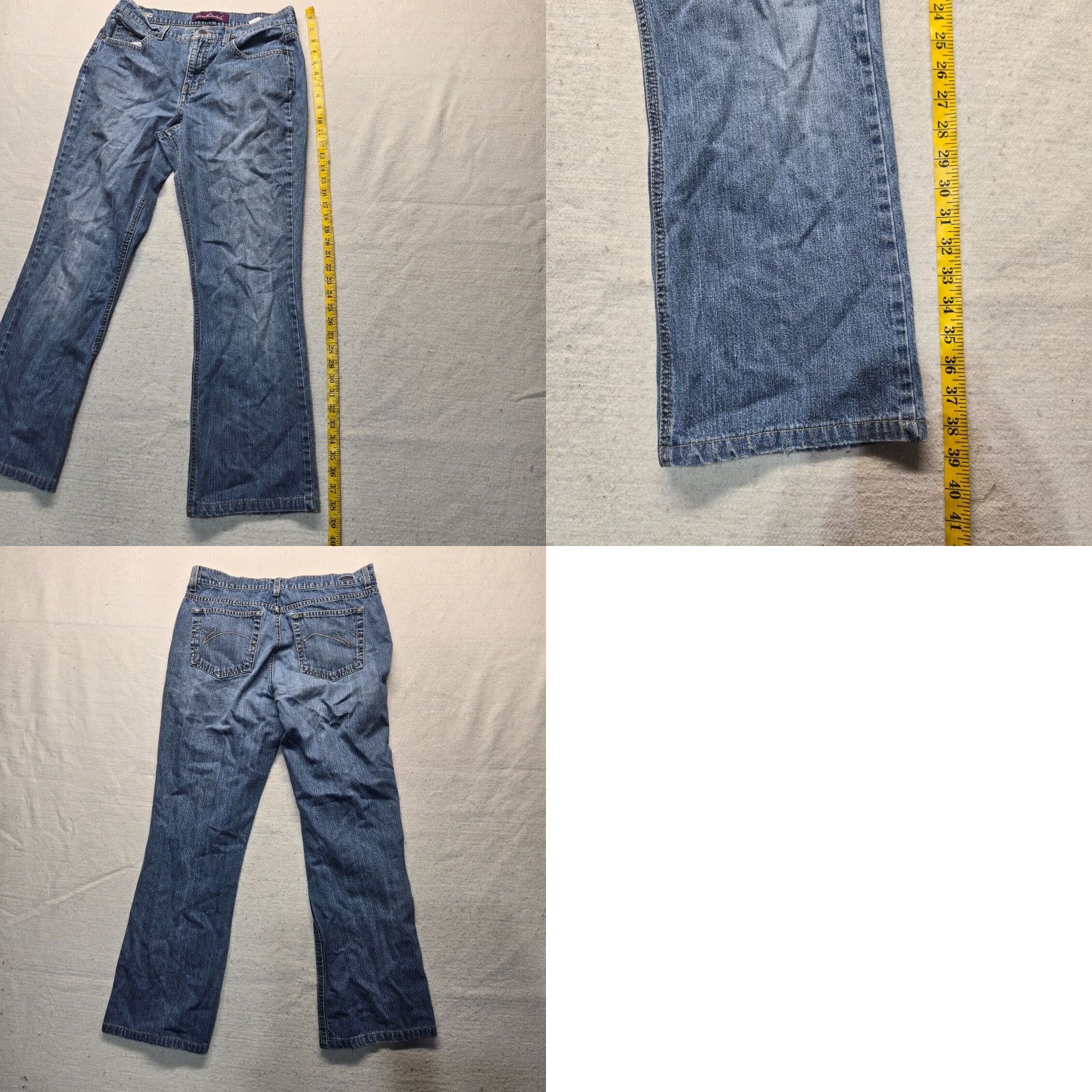 Gloria Vanderbilt Gloria Vanderbilt Jeans Mid-Rise Straight Jeans Dark Wash Blue Denim Women 8 Size 30" / US 8 / IT 44 - 8 Thumbnail
