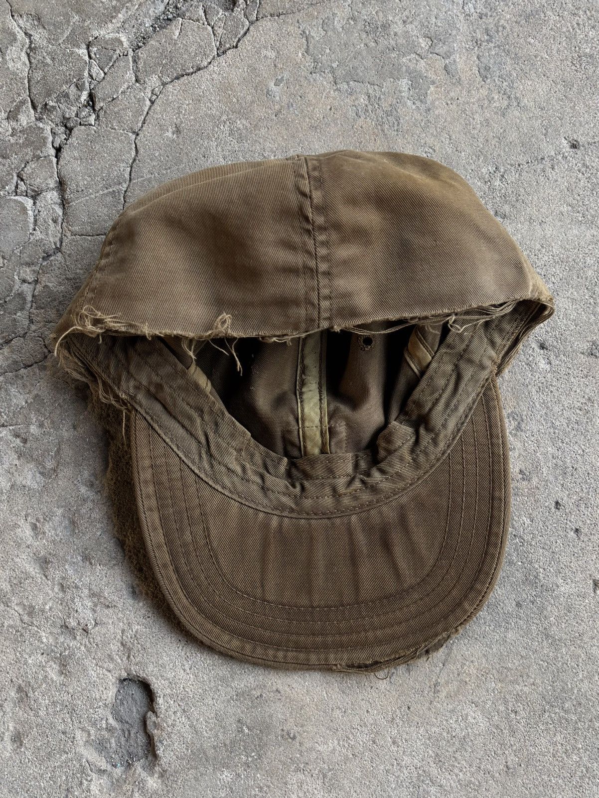 RRL Ralph Lauren Distressed!!! VTG Double RL Ralph Lauren Hat Size ONE SIZE - 6 Thumbnail