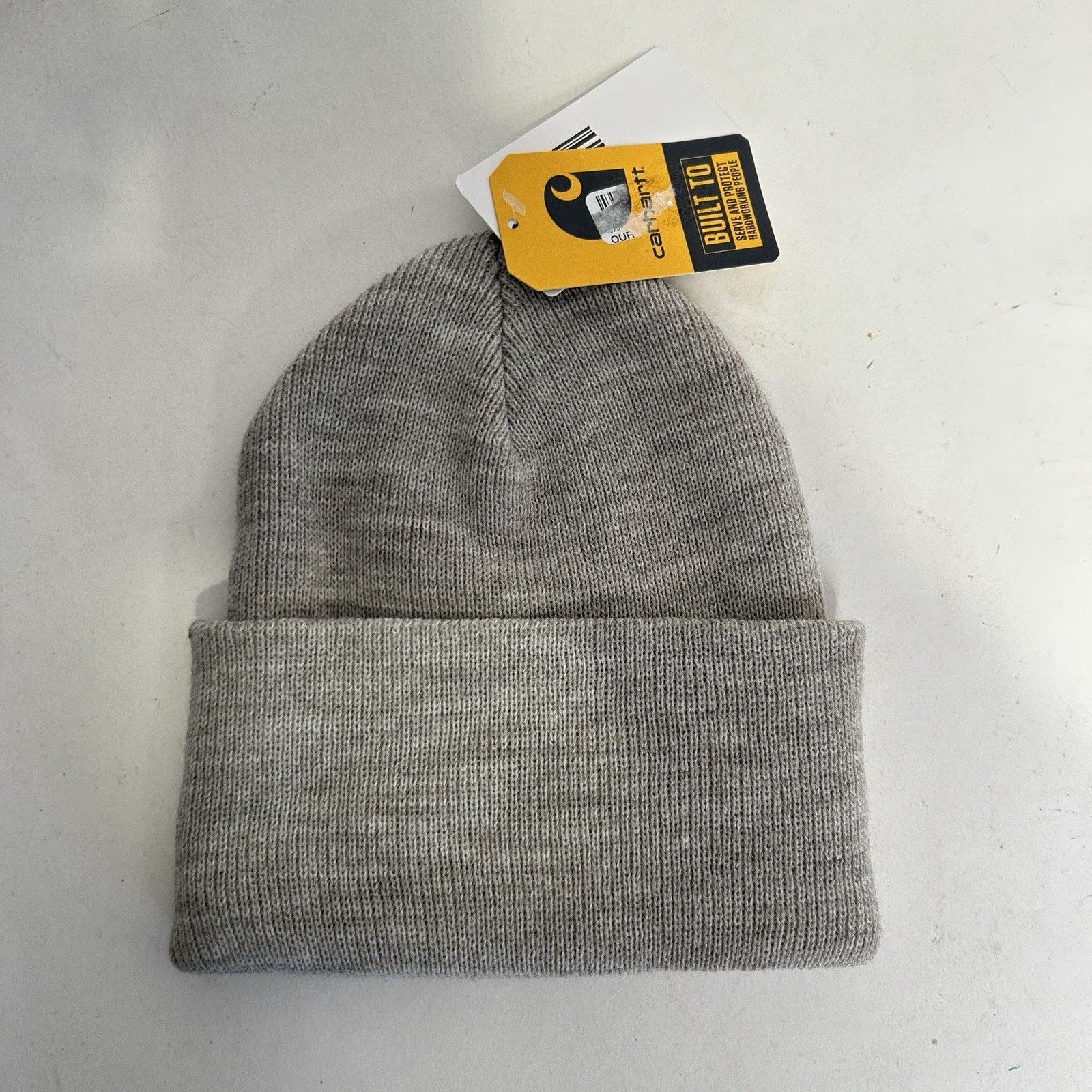 Carhartt Carhartt Knit Cuffed Beanie “Beige Heather” OSFA Size ONE SIZE - 2 Thumbnail