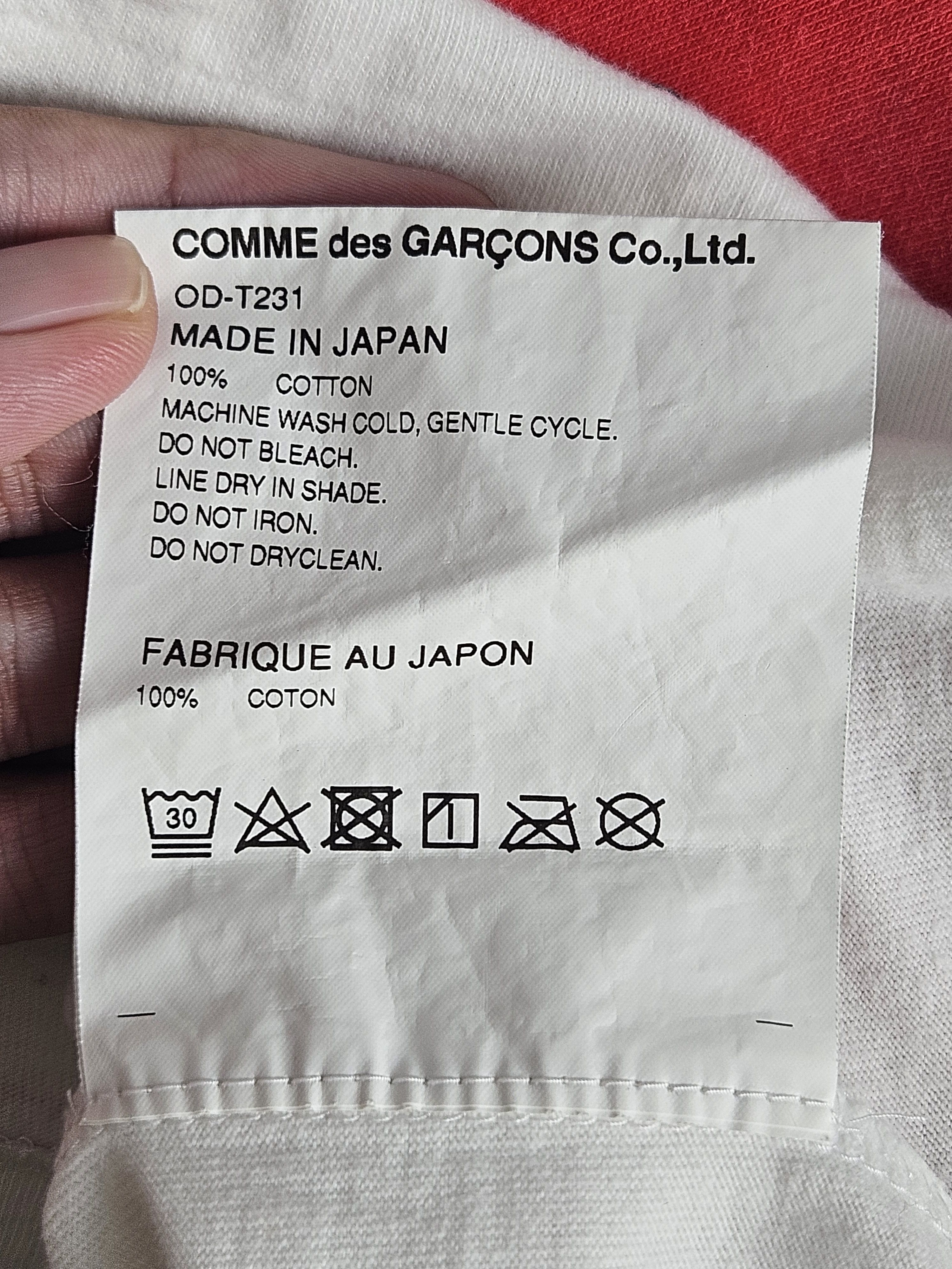 Comme des Garcons "Mystery" Orb Logo tee Size US XL / EU 56 / 4 - 5 Thumbnail