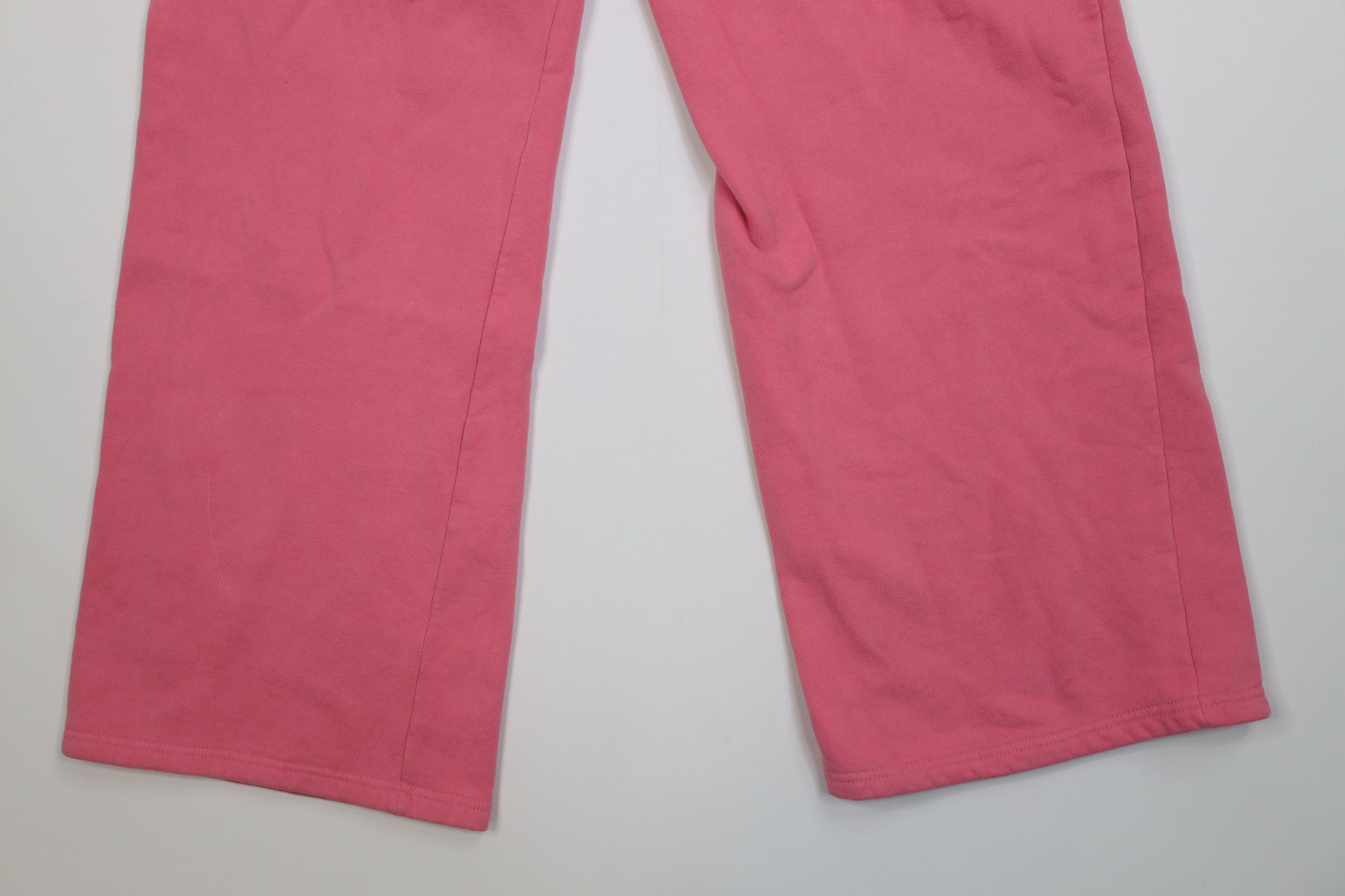 Aeropostale Vintage 90s Y2K Aeropostale Wide Leg Sweatpants Pink Size 32" / US 10 / IT 46 - 11 Thumbnail