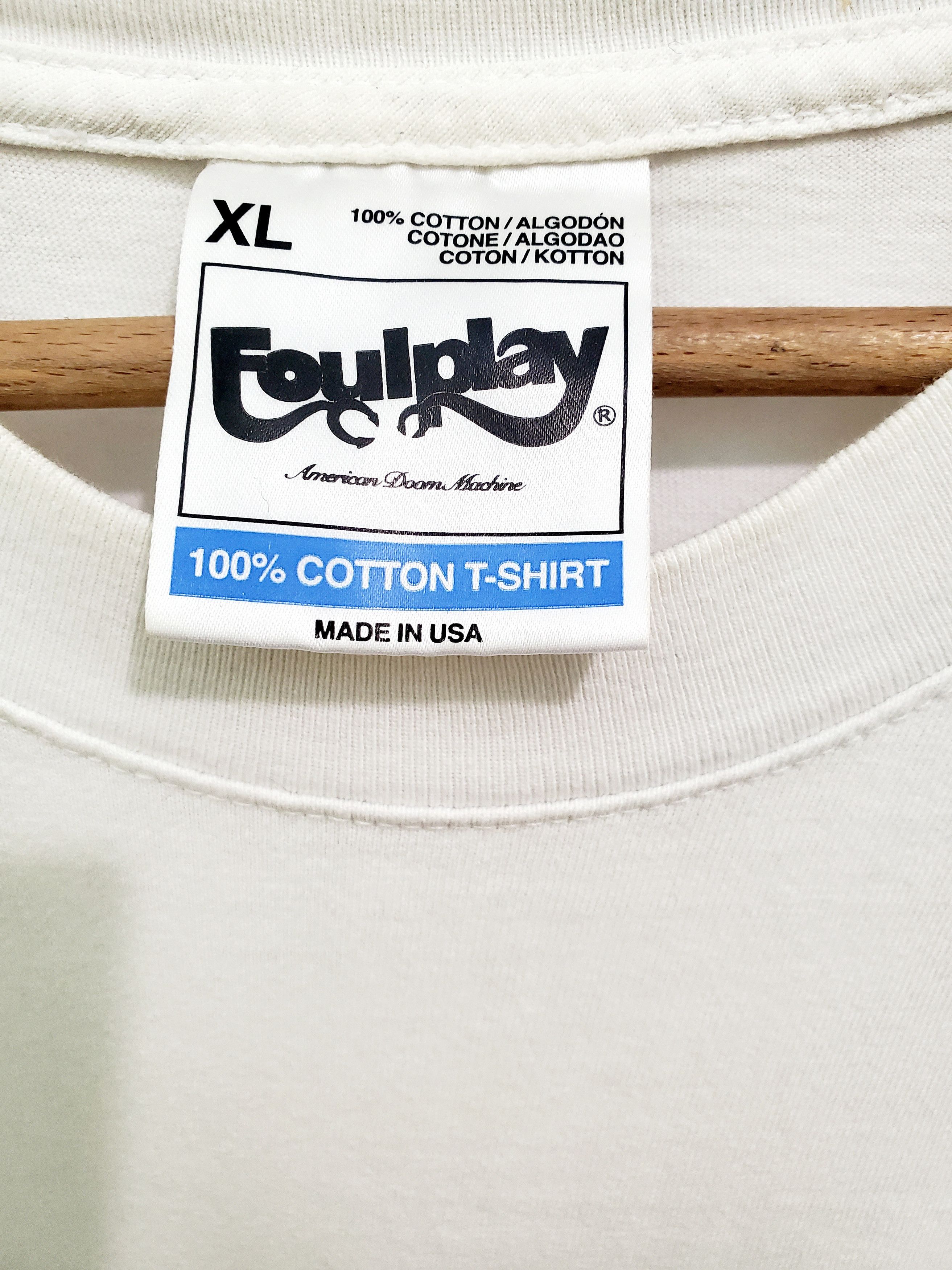 Band Tees × Vintage Vintage foulplay make my day Tshirt size Xl Size US XL / EU 56 / 4 - 3 Thumbnail