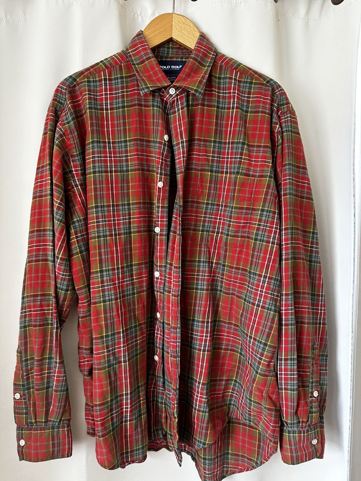 Polo Ralph Lauren × Ralph Lauren USED Ralph Lauren Polo Golf Long Sleeve Shirt Size: Large Size US L / EU 52-54 / 3 - 1 Thumbnail