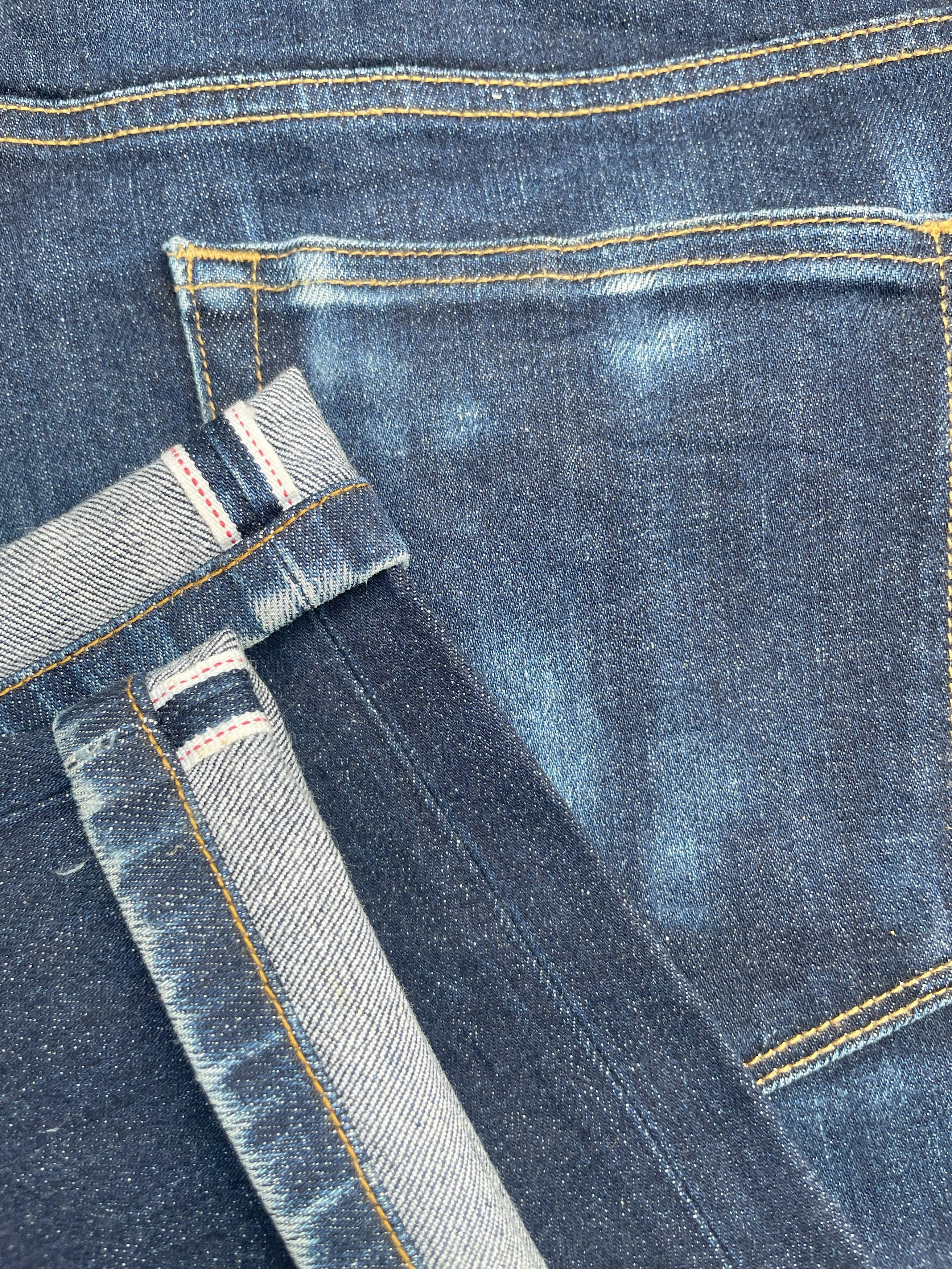 Japanese Brand Uniqlo Redline Selvedge Denim Size US 37 - 6 Thumbnail