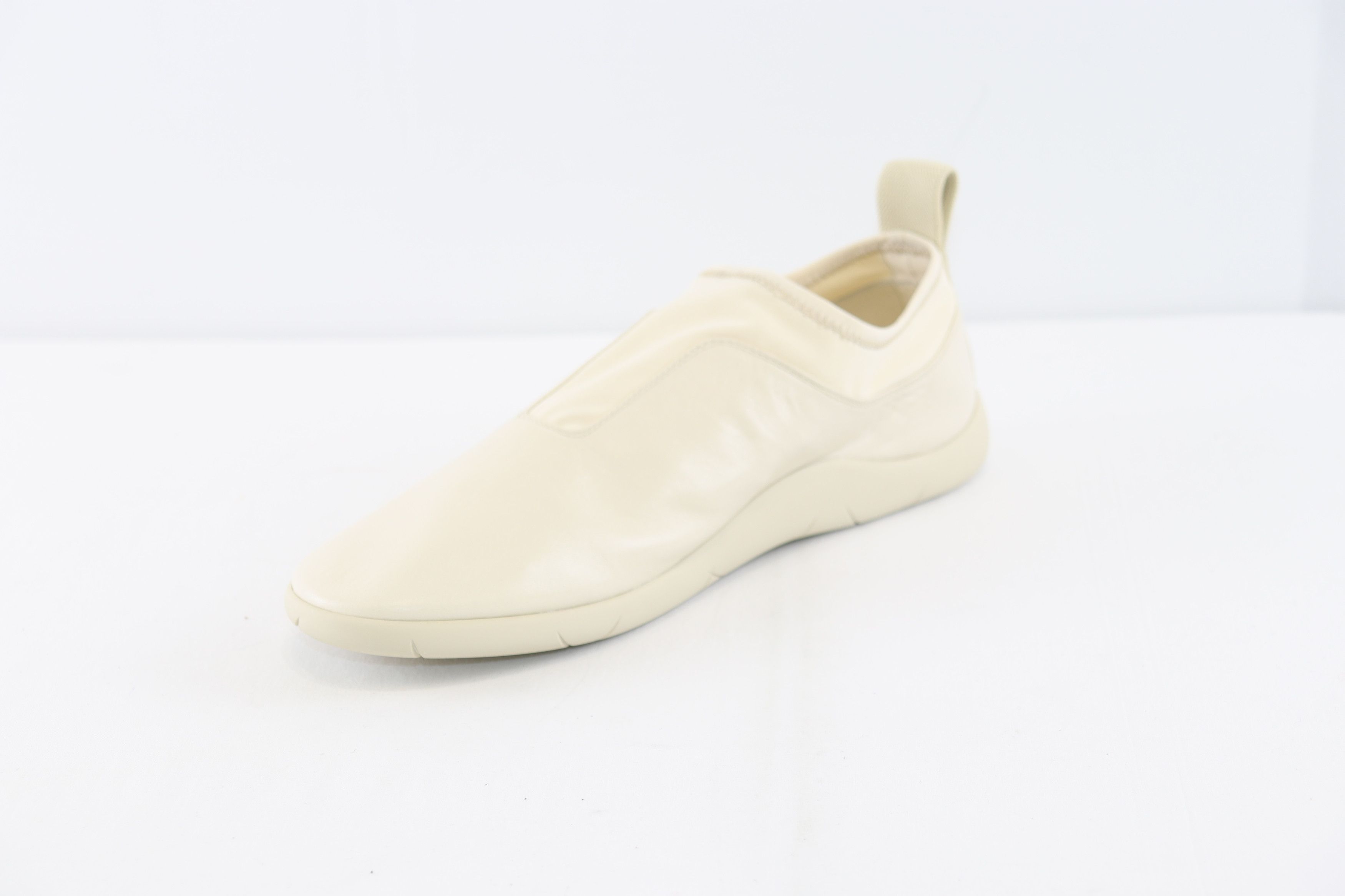Bottega Veneta o1rshd1 Lagoon Nappa/Antares Fabric Sneakers in Sea salt Size US 9 / EU 42 - 4 Thumbnail